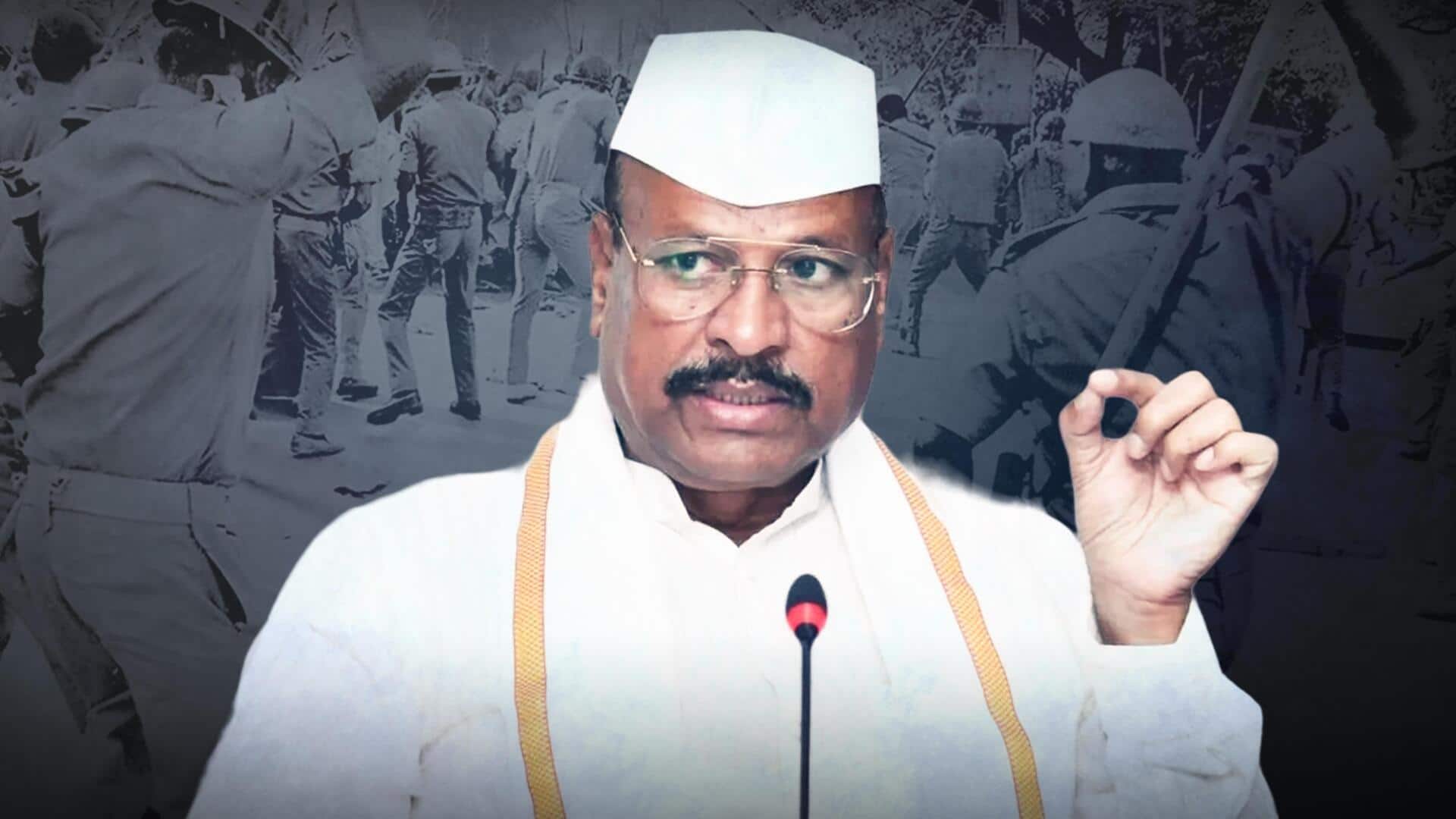 महाराष्ट्र: मंत्री अब्दुल सत्तार ने पुलिस को दिया लोगों की 'हड्डी तोड़ने' का आदेश, वीडियो वायरल