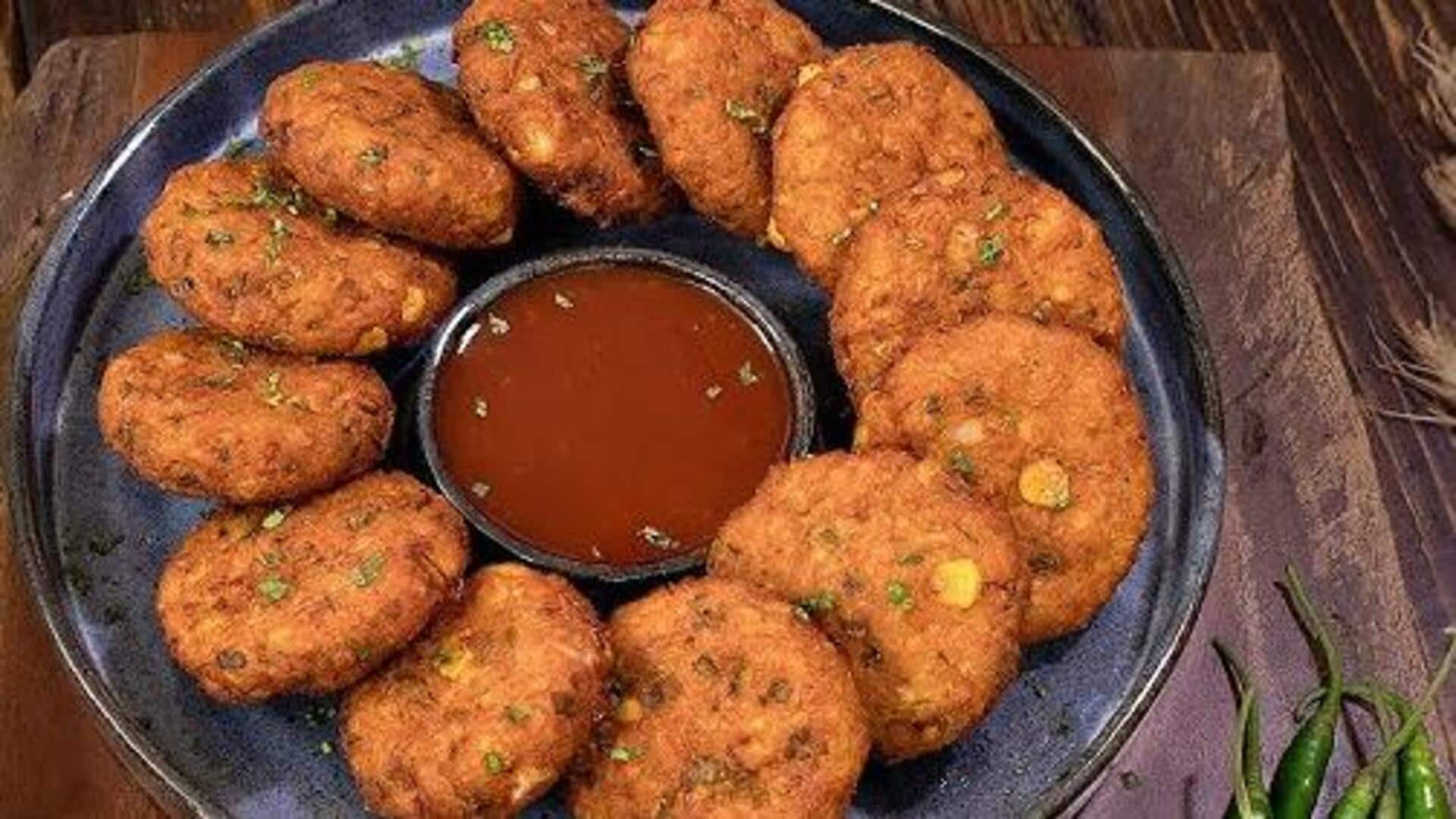 कुरकुरे स्नैक के लिए बनाकर खाएं ये कॉर्न कटलेट्स, जानें इसकी रेसिपी