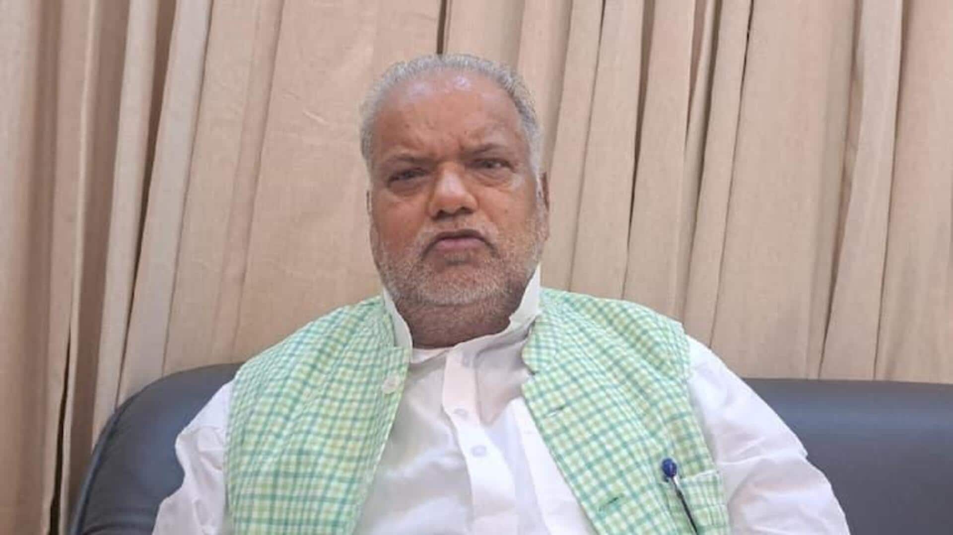 बिहार: नालंदा में मंत्री श्रवण कुमार के काफिले पर ग्रामीणों का हमला, सुरक्षाकर्मी हुआ घायल