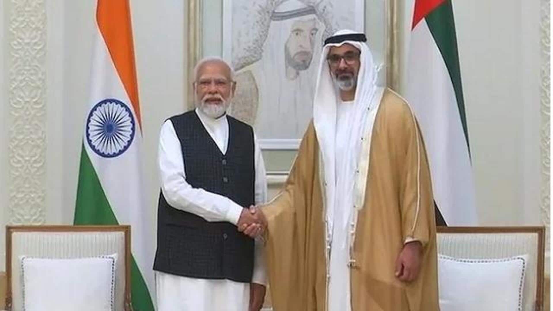 प्रधानमंत्री मोदी ने UAE के राष्ट्रपति नाहयान से बात कर की ईरान के हमलों की निंदा