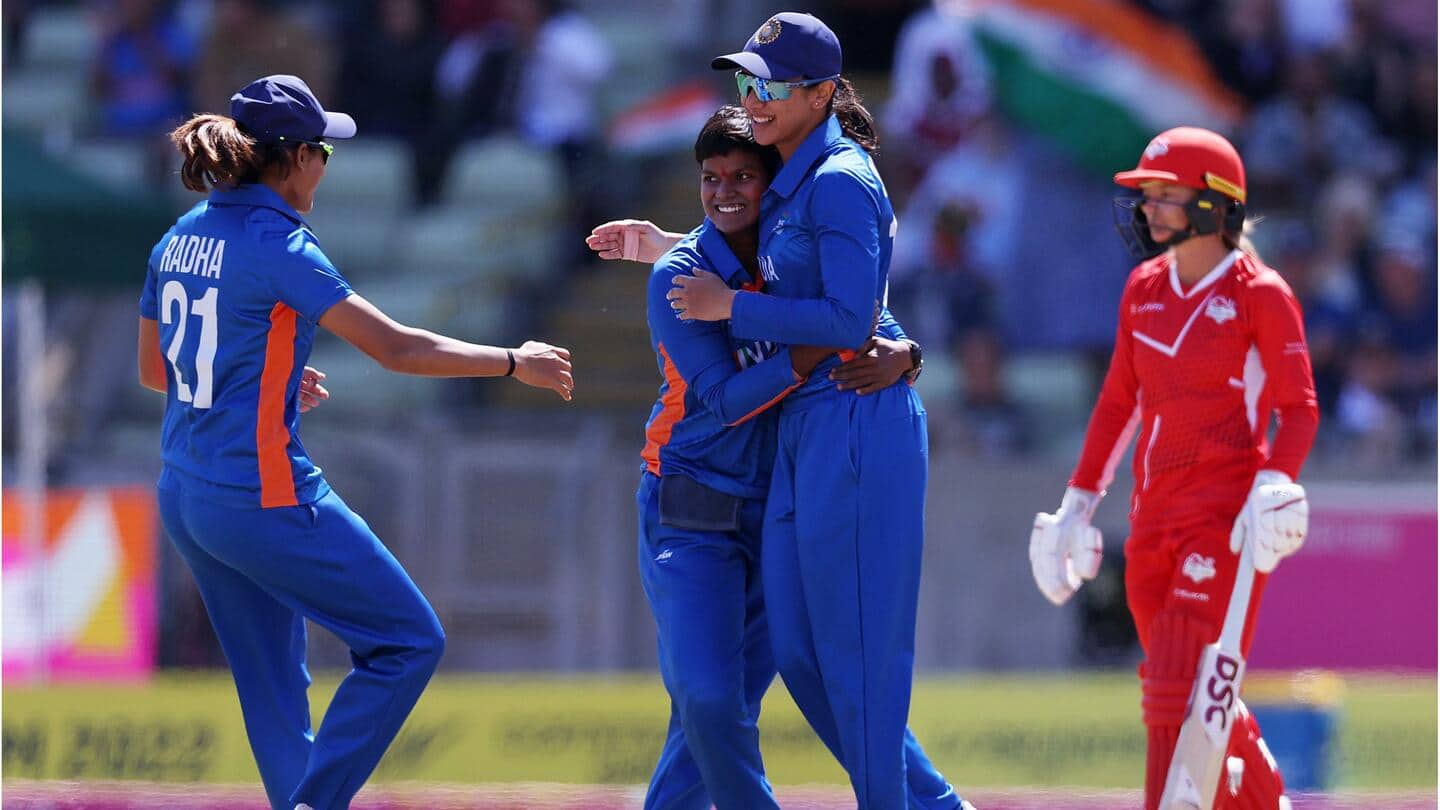 राष्ट्रमंडल खेल 2022: इंग्लैंड को हराते हुए फाइनल में पहुंची भारतीय महिला क्रिकेट टीम