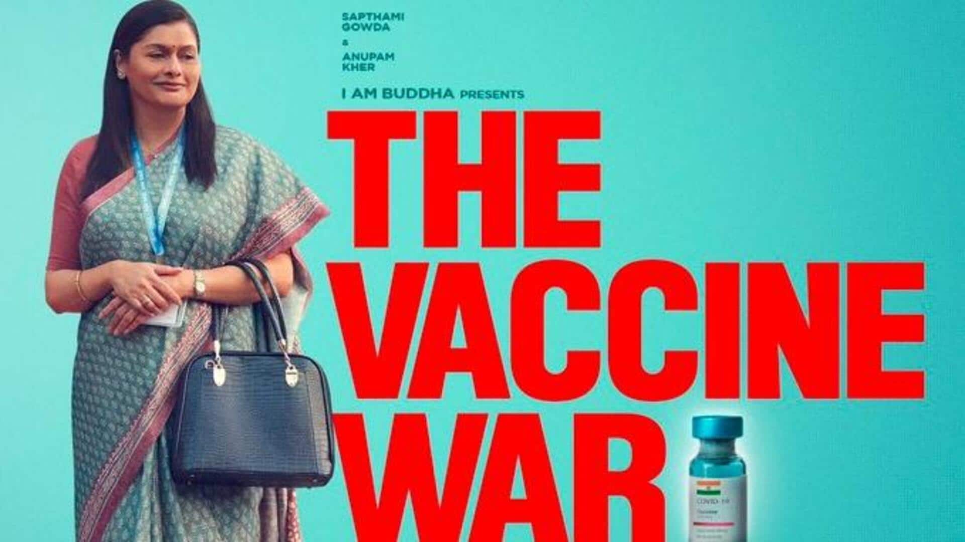 विवेक अग्निहोत्री ने जारी किया 'द वैक्सीन वॉर' का नया पोस्टर, पल्लवी जोशी की दिखी झलक 