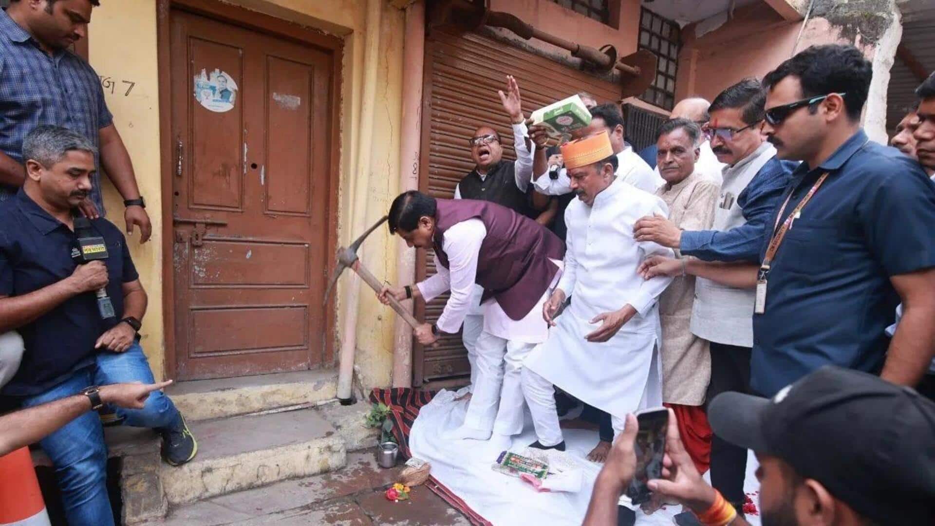 मध्य प्रदेश: मुख्यमंत्री मोहन यादव ने खुद अपने पुश्तैनी घर को तोड़ा, जानिए पूरा मामला
