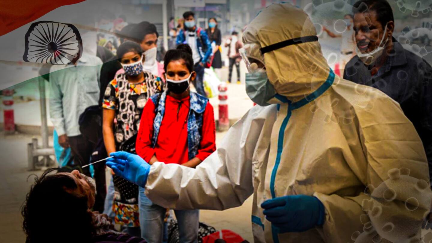 कोरोना वायरस: देश में बीते दिन मिले लगभग 2.10 लाख संक्रमित, सक्रिय मामलों में गिरावट जारी