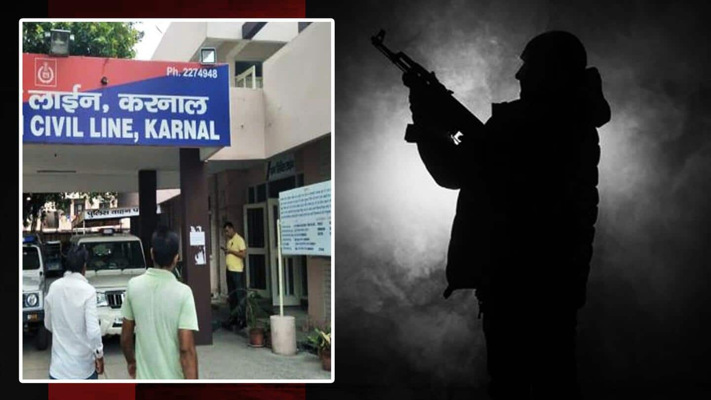 हरियाणा: करनाल में गिरफ्तार किए गए चार संदिग्ध, भारी मात्रा में हथियार बरामद