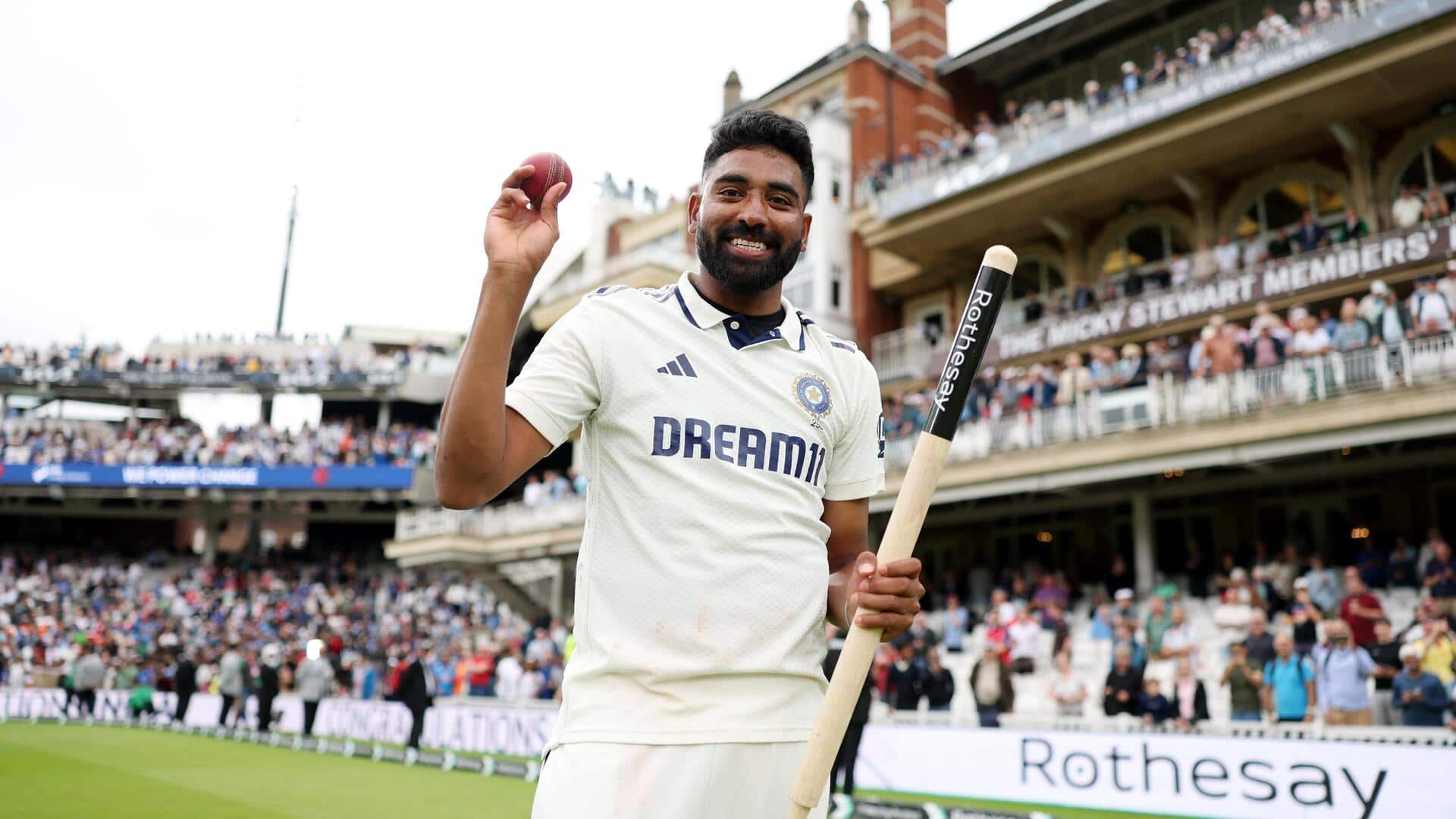 ICC रैंकिंग: मोहम्मद सिराज ने हासिल की अपनी सर्वश्रेष्ठ रैंक, यशस्वी जायसवाल को भी हुआ फायदा ICC रैंकिंग: मोहम्मद सिराज ने हासिल की अपनी सर्वश्रेष्ठ रैंक, यशस्वी जायसवाल को भी हुआ फायदा