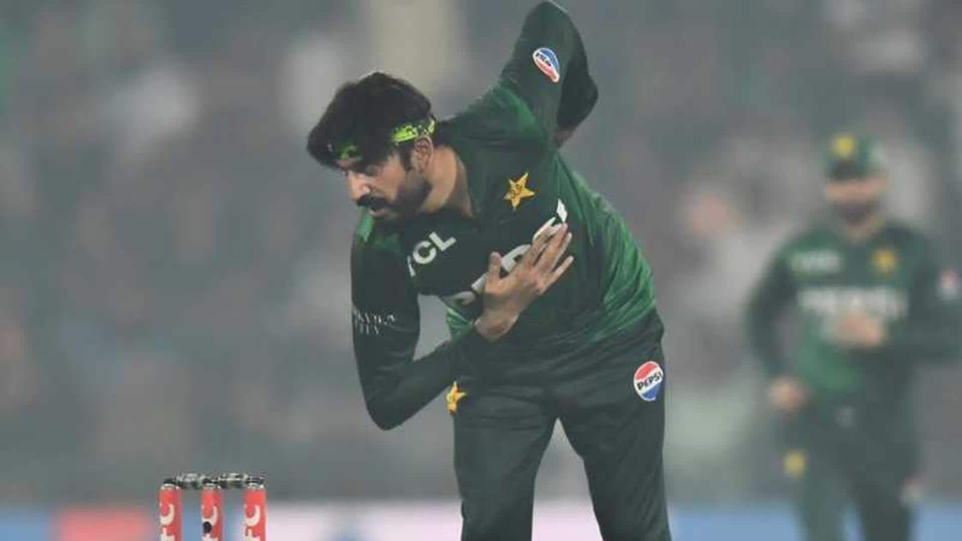 उस्मान तारिक टी-20 अंतरराष्ट्रीय में हैट्रिक लेने वाले पाकिस्तान के चौथे खिलाड़ी बने, जानिए उनके आंकड़े