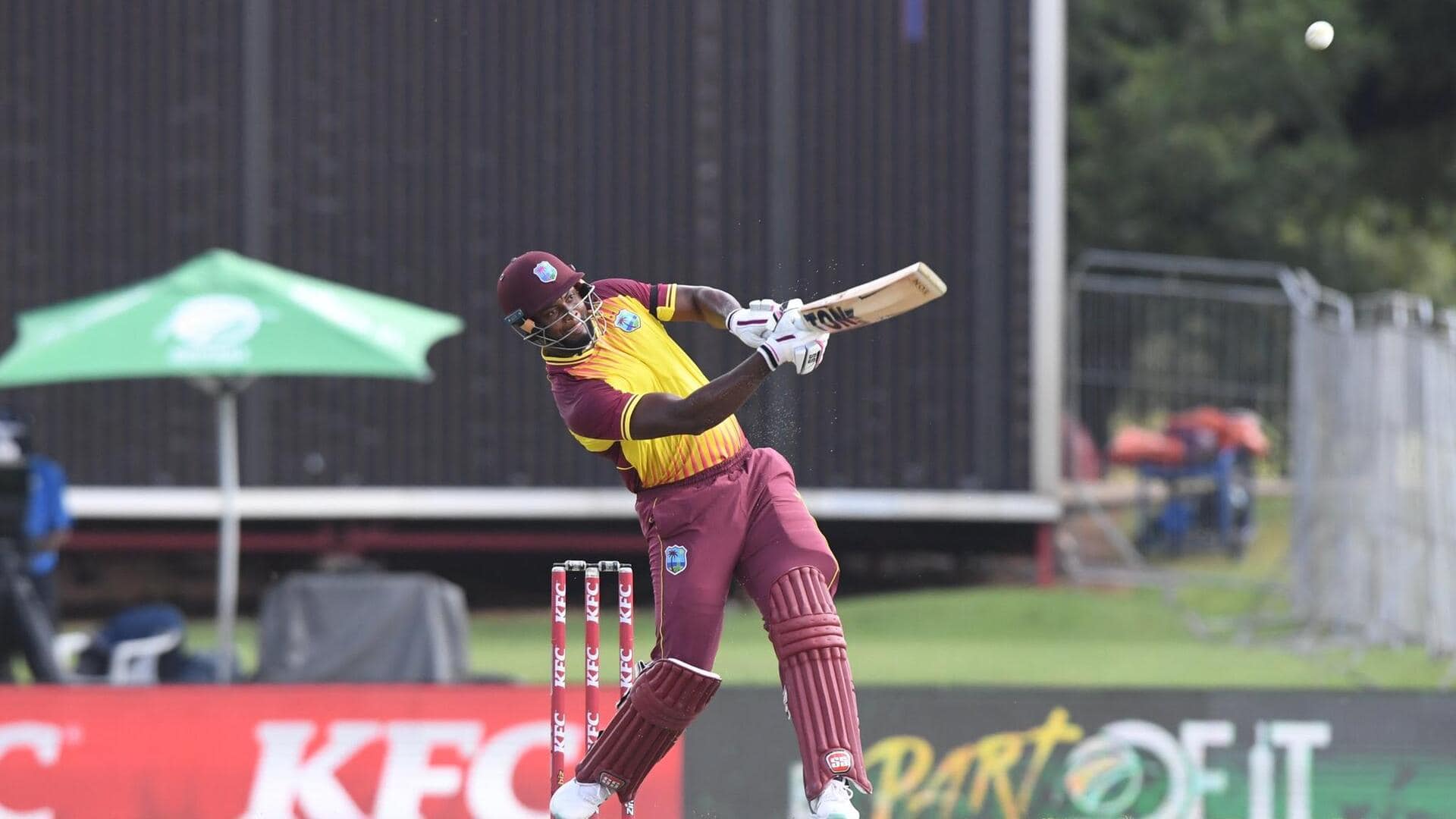 टी-20 विश्व कप 2026: रोमारियो शेफर्ड ने लगाया अर्धशतक, जेसन होल्डर के साथ की रिकॉर्ड साझेदारी