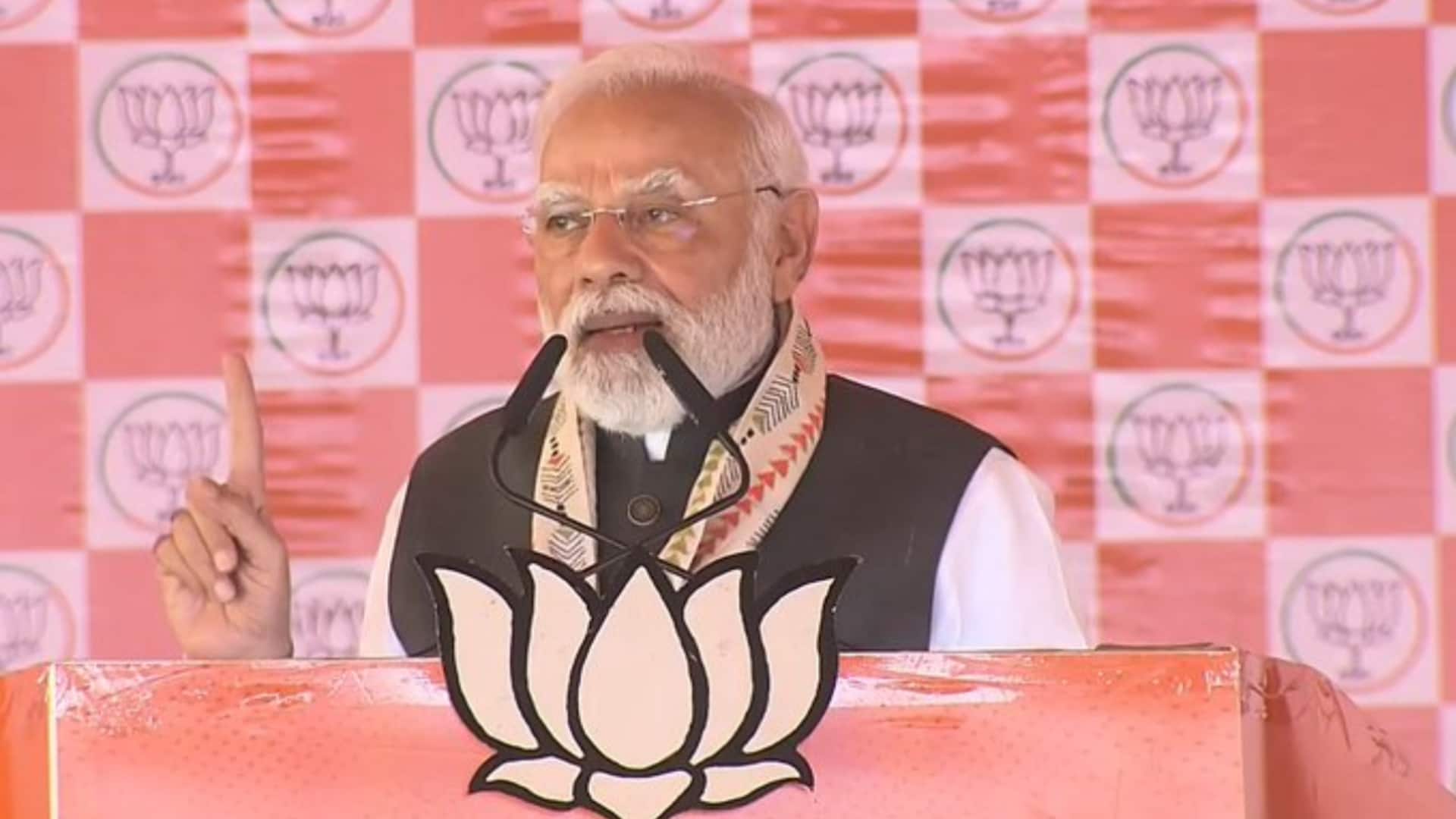 बिहार में प्रधानमंत्री बोले- RJD वाले बच्चों को कट्टा, हम लैपटॉप देते हैं