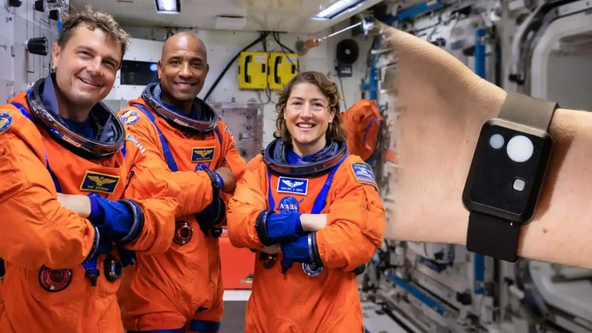 नासा के आर्टेमिस II मिशन में खास स्मार्ट बैंड पहनेंगे अंतरिक्ष यात्री, क्या करेगा यह?