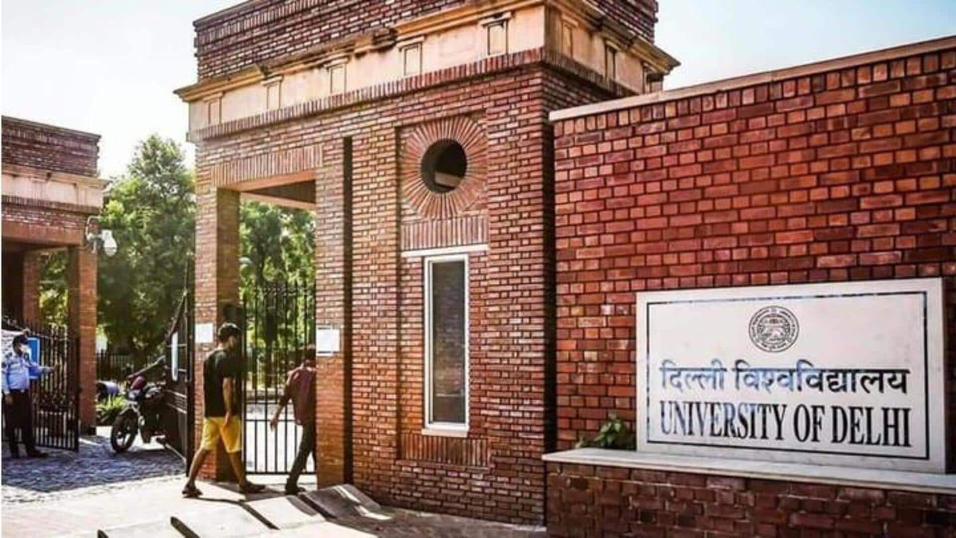 दिल्ली विश्वविद्यालय स्नातकोत्तर कार्यक्रमों में प्रवेश के लिए आज जारी करेगा दूसरी सूची