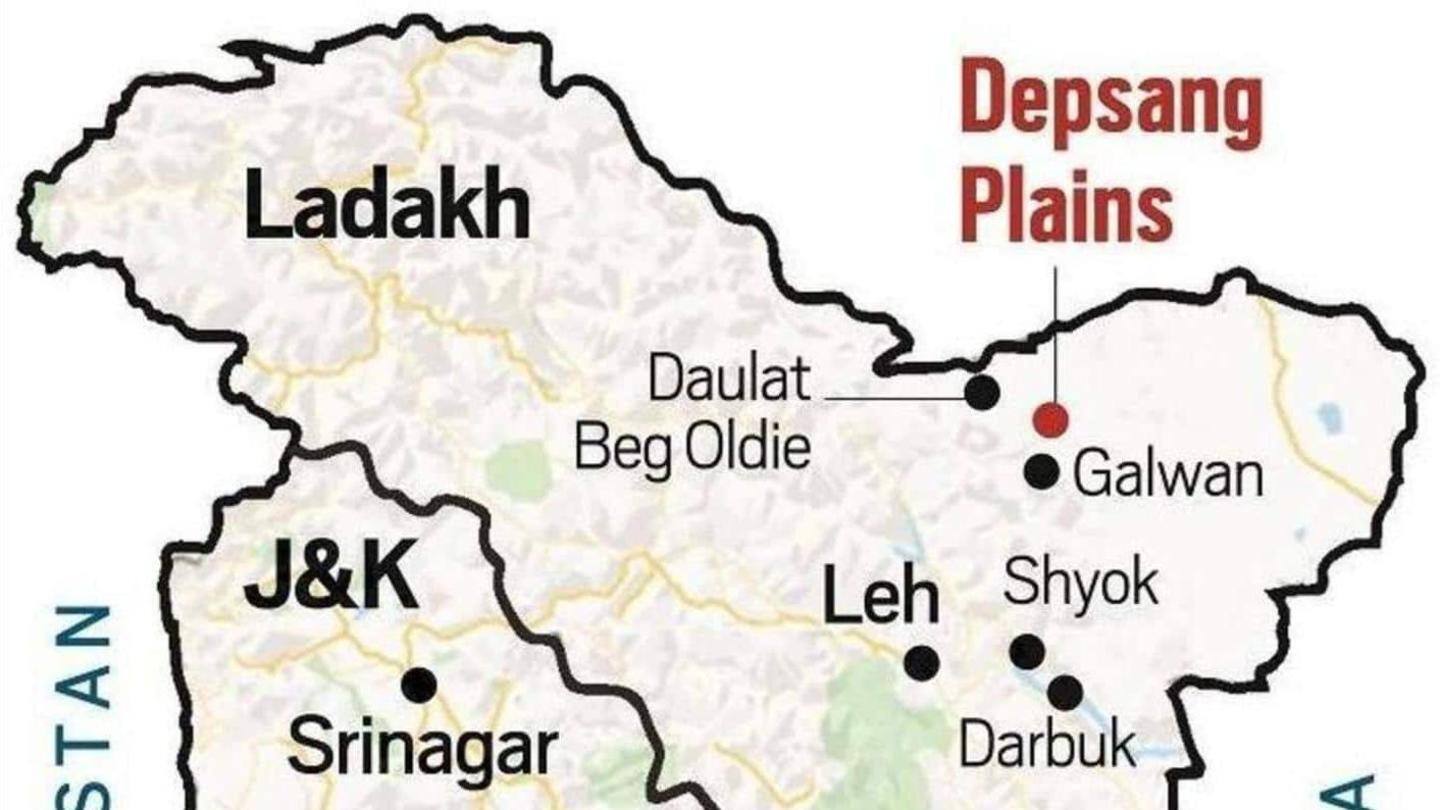 देपसांग में चीन ने बेहतर की अपनी कनेक्टिविटी देपसांग में चीन ने बेहतर की अपनी कनेक्टिविटी