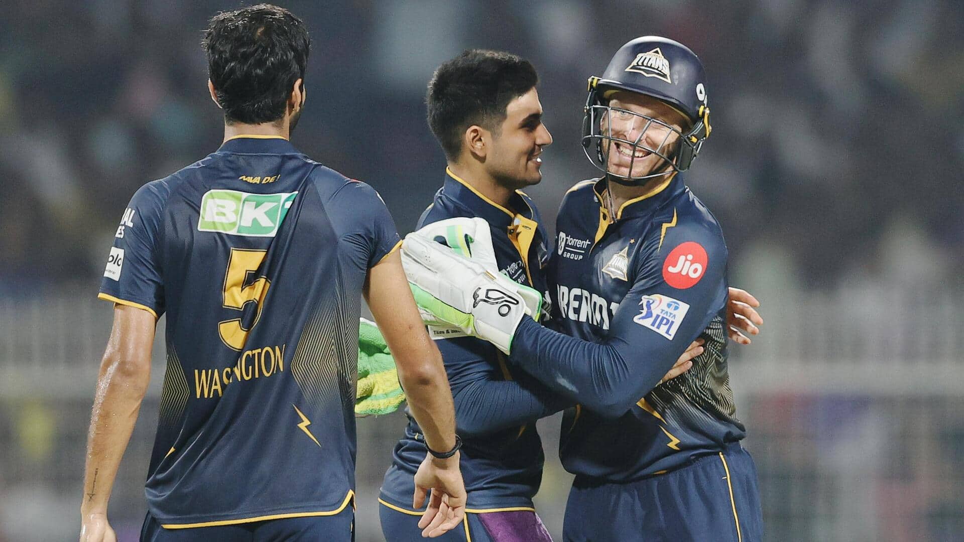 IPL 2025: GT ने KKR को दी करारी शिकस्त, देखिए मैच के शानदार मोमेंट्स IPL 2025: GT ने KKR को दी करारी शिकस्त, देखिए मैच के शानदार मोमेंट्स