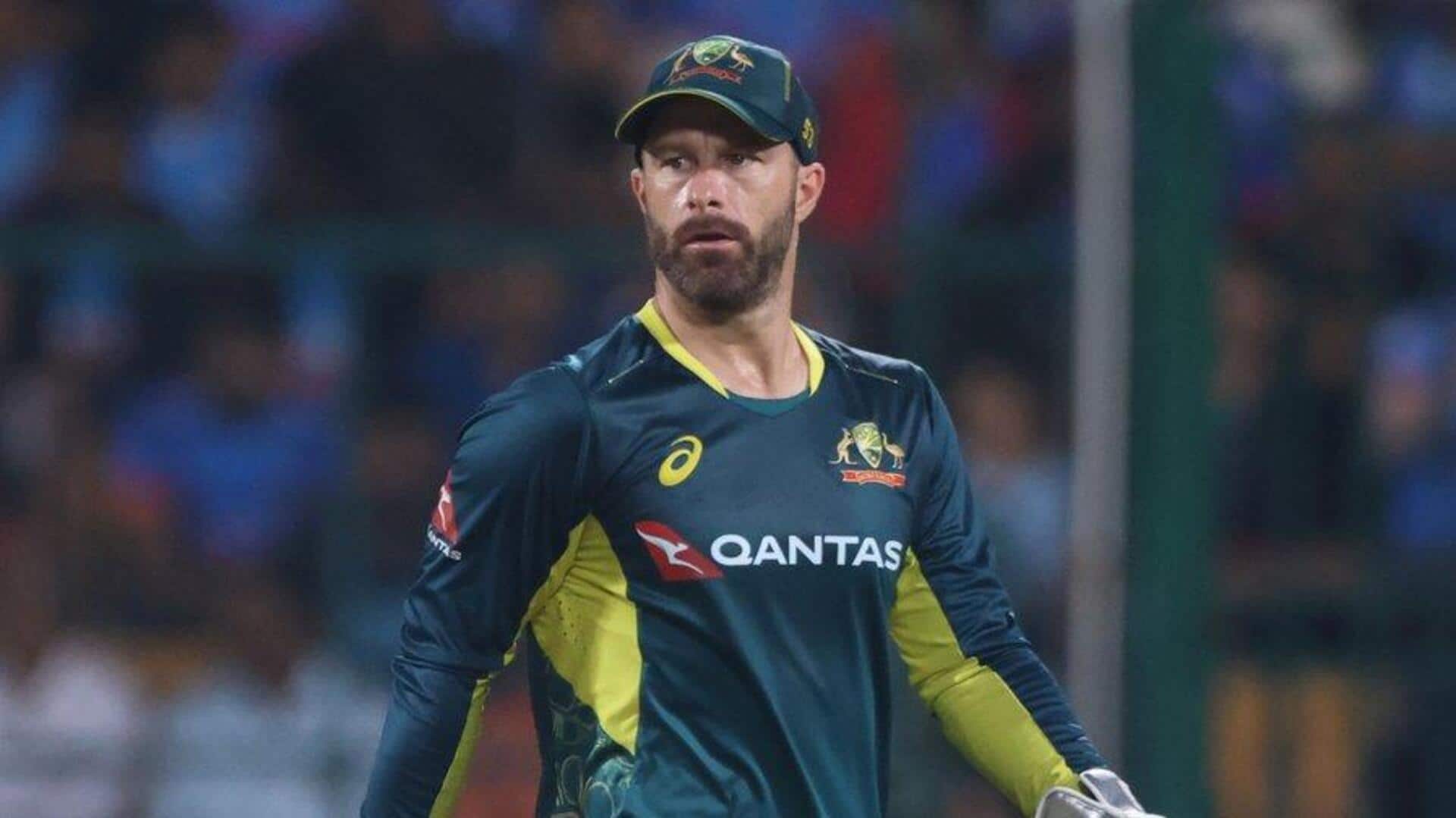 ऑस्ट्रेलिया बनाम वेस्टइंडीज: मैथ्यू वेड ने टी-20 क्रिकेट में पूरे किए 5,000 रन, जानिए आंकड़े