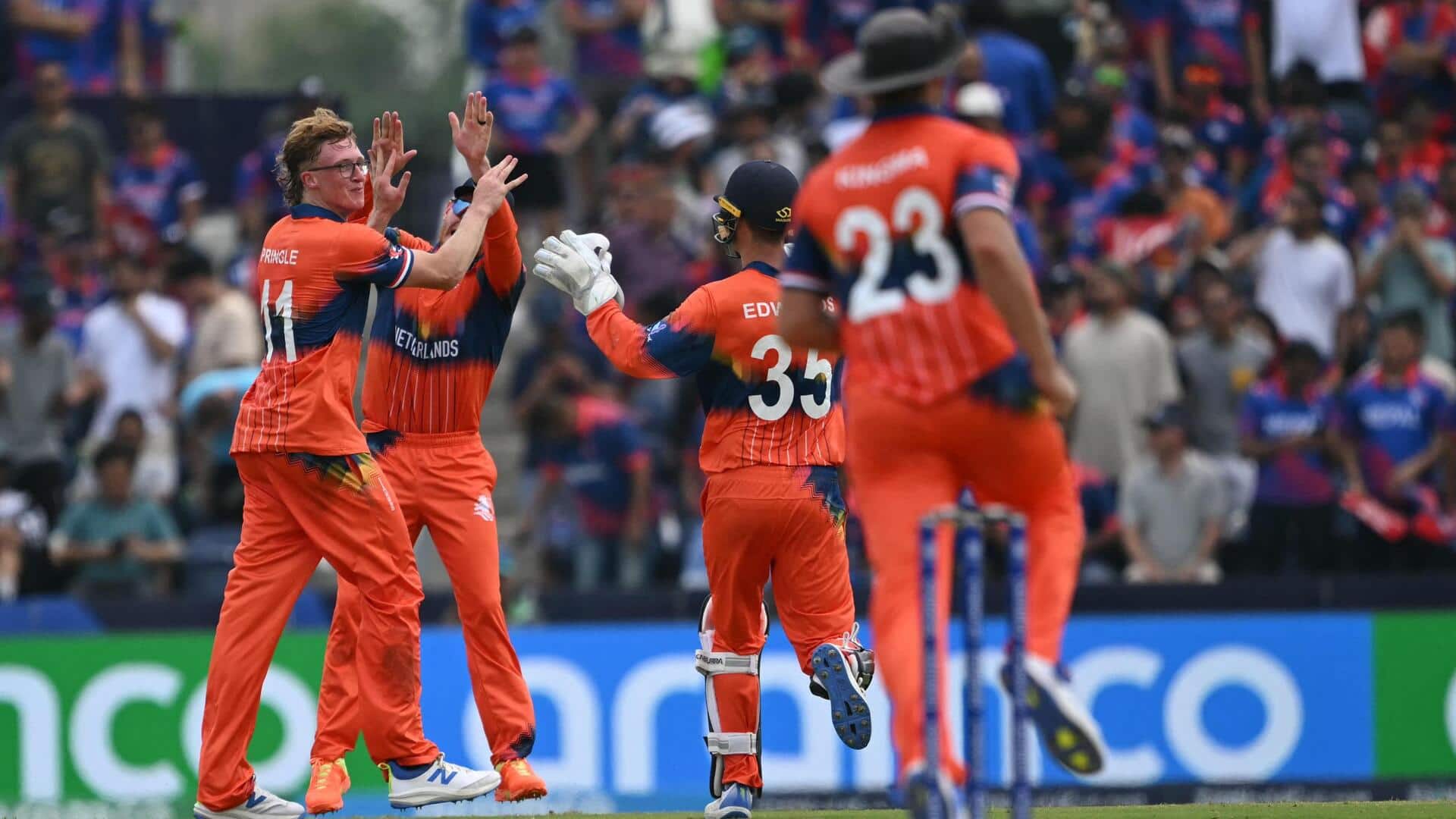 टी-20 विश्व कप 2024: नीदरलैंड ने नेपाल को 6 विकेट से हराया, ये बने रिकॉर्ड्स