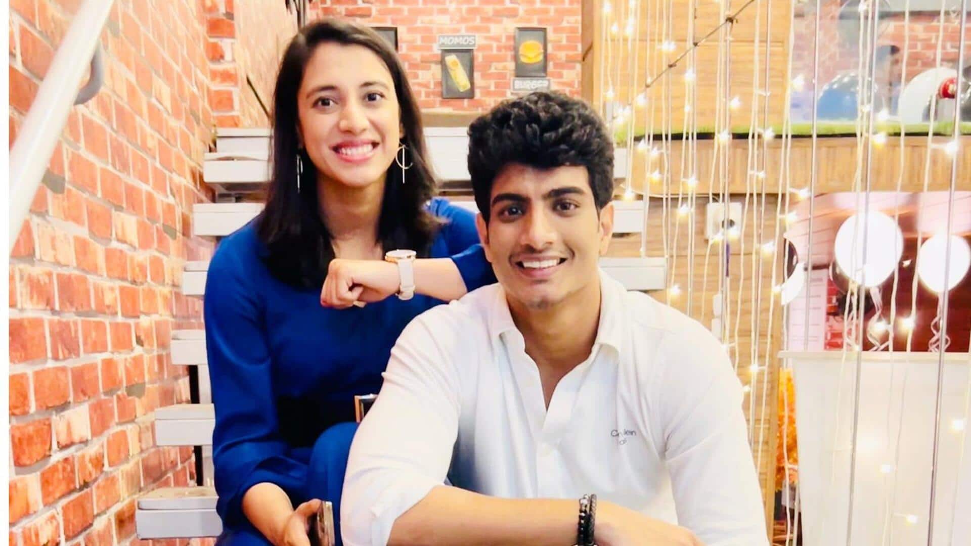 स्मृति मंधाना ने डीवाई पाटिल स्टेडियम में पलाश मुच्छल से की सगाई, देखें वीडियो 