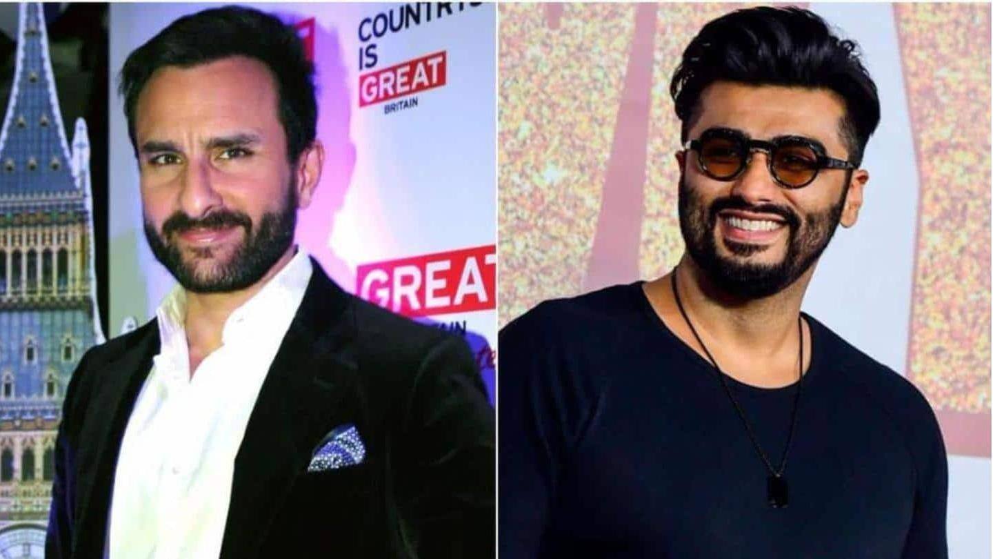 फिल्म में भूतों का शिकार करते दिखेंगे सैफ और अर्जुन फिल्म में भूतों का शिकार करते दिखेंगे सैफ और अर्जुन