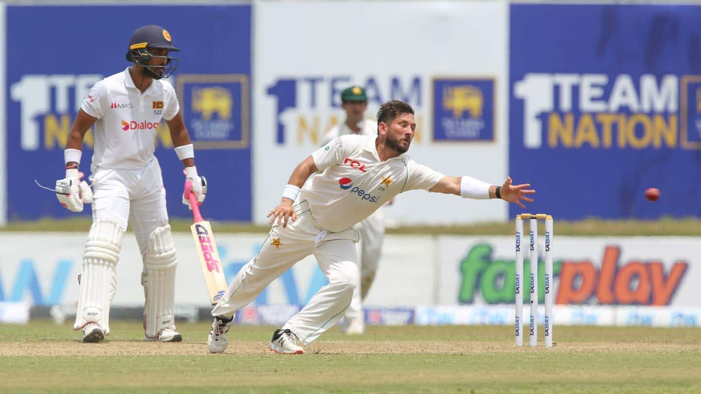 श्रीलंका बनाम पाकिस्तान: 222 रनों पर सिमटी श्रीलंका की पहली पारी, चंदीमल ने लगाया अर्धशतक