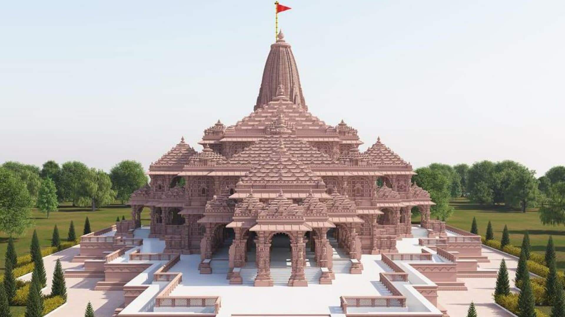 उत्तर प्रदेश: अयोध्या में कितना पूरा हुआ राम मंदिर का निर्माण कार्य? सामने आया वीडियो