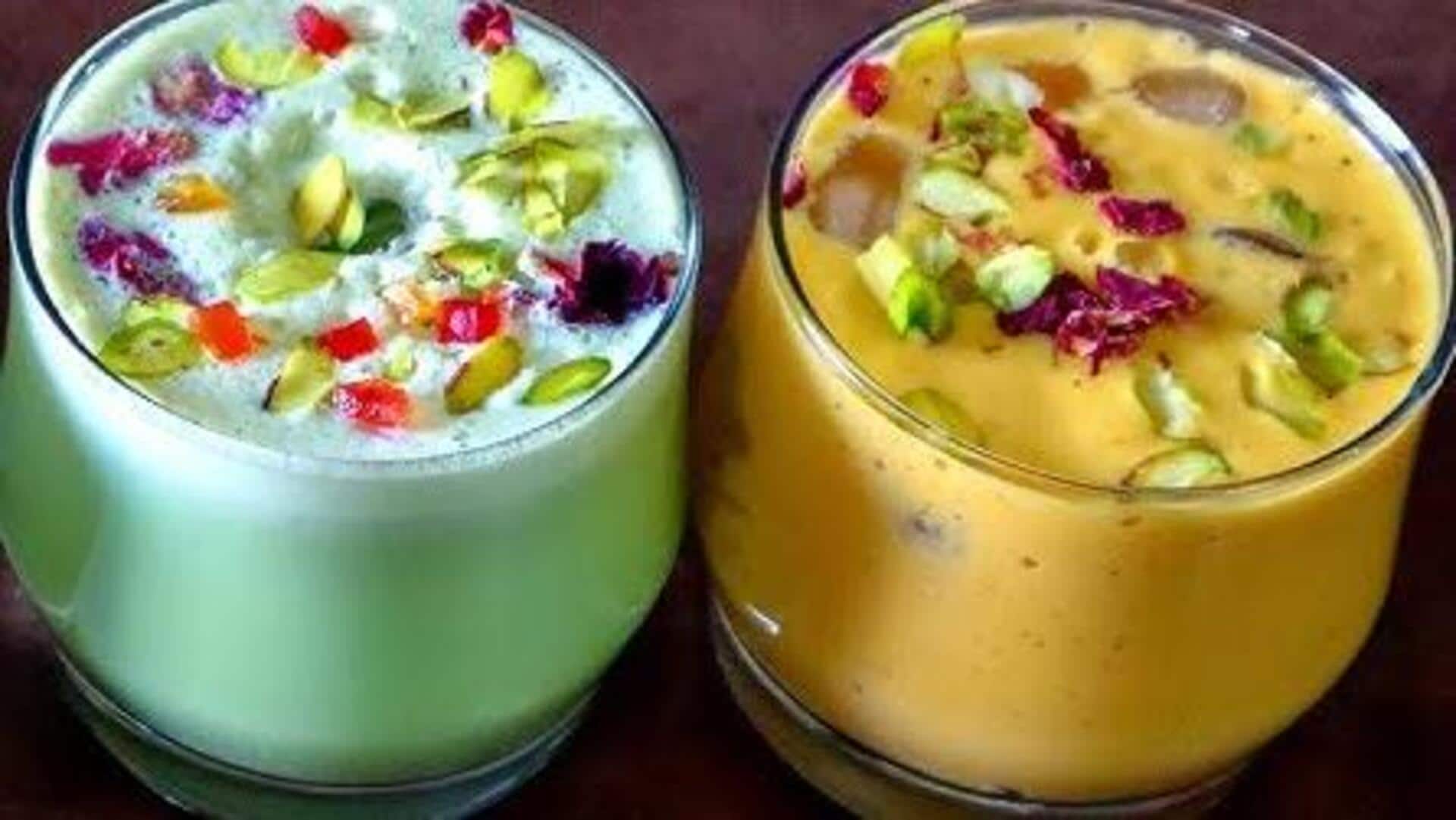 होली: पारंपरिक ठंडाई से हटकर बनाकर पिएं ये 5 तरह की ठंडाई, आसान हैं रेसिपी