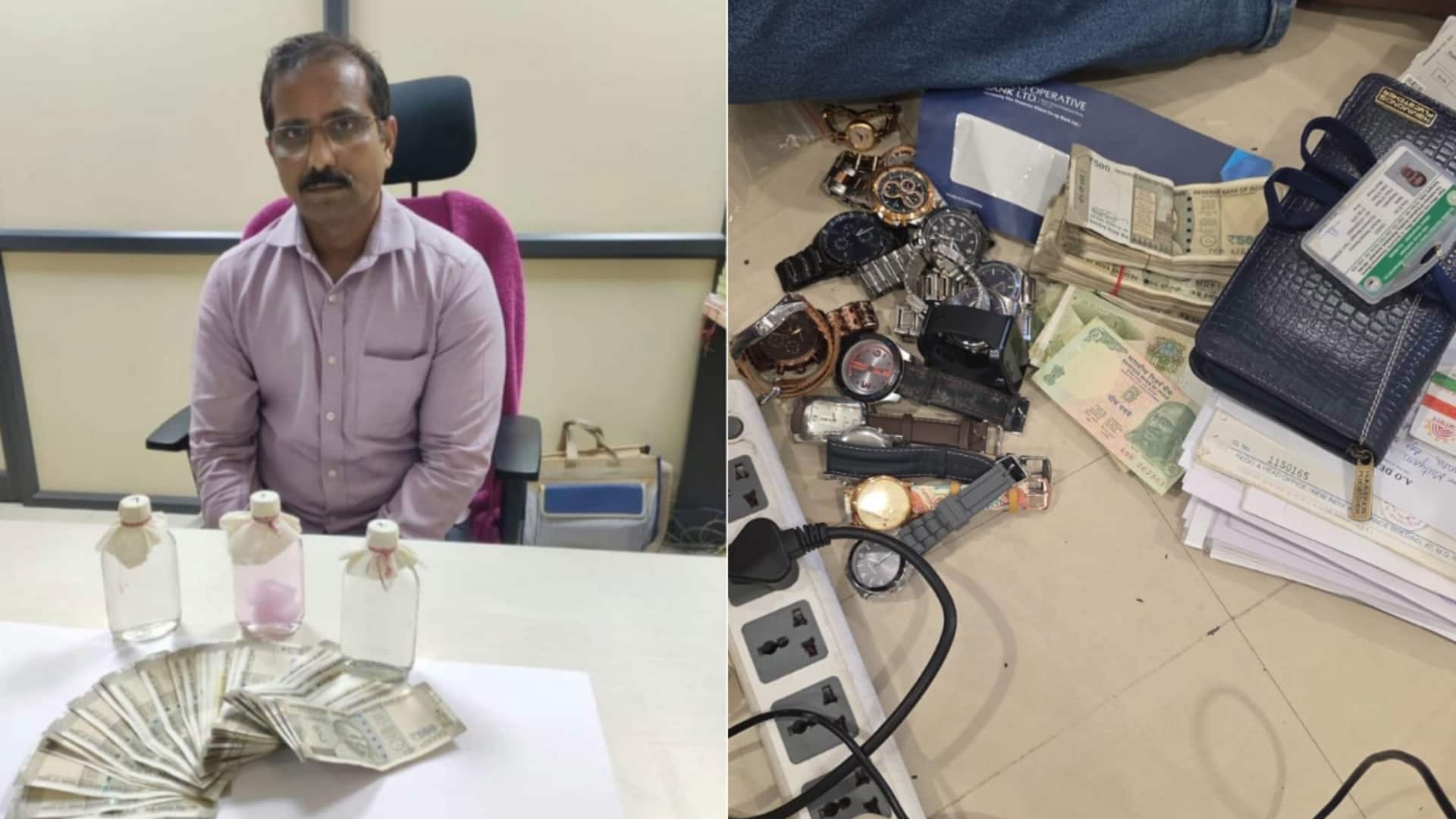 तेलंगाना: सरकारी इंजीनियर निकला धनकुबेर; 52 लाख नगद, 4 करोड़ का सोना और कई फ्लैट मिले
