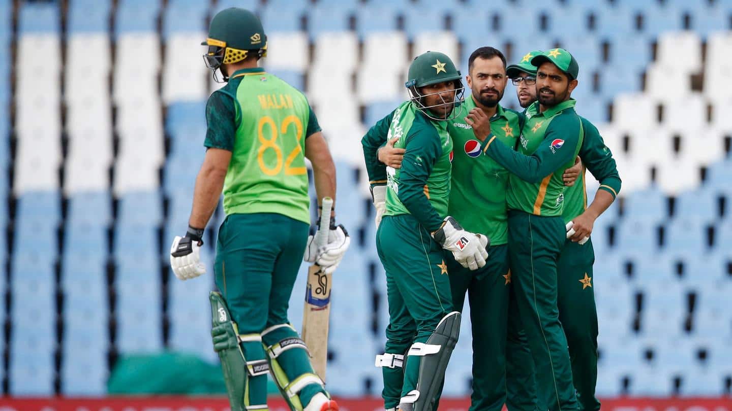 दक्षिण अफ्रीका बनाम पाकिस्तान: तीसरा वनडे जीतकर पाकिस्तान ने जीती सीरीज, बने ये रिकार्ड्स