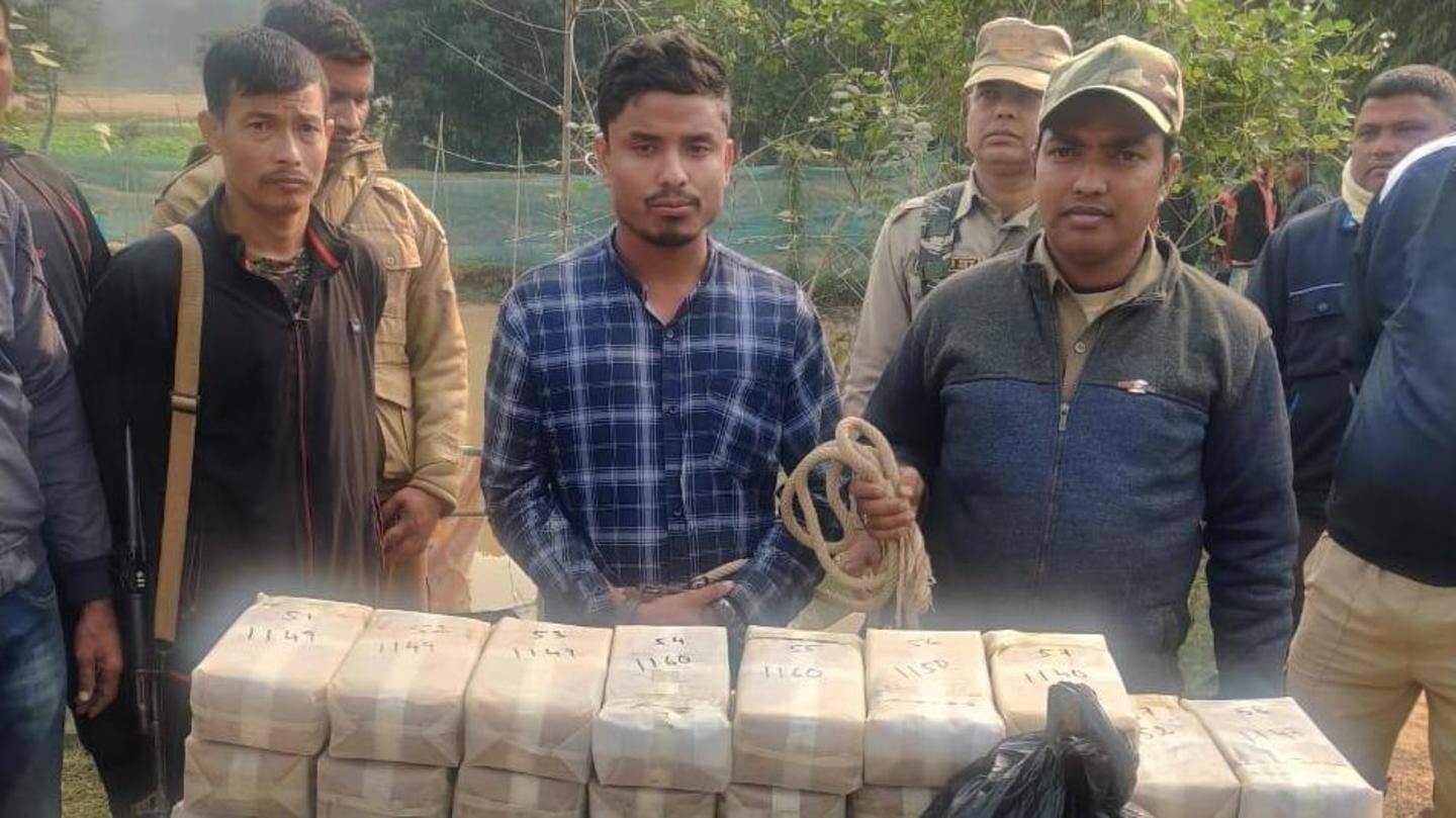 असम: पुलिस ने जब्त कीं 90 किलोग्राम नशीली गोलियां, 40 करोड़ रुपये आंकी गई कीमत