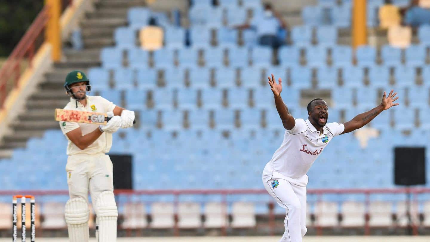 वेस्टइंडीज बनाम दक्षिण अफ्रीका, दूसरा टेस्ट: जीत के लिए वेस्टइंडीज को 309 रनों की जरूरत