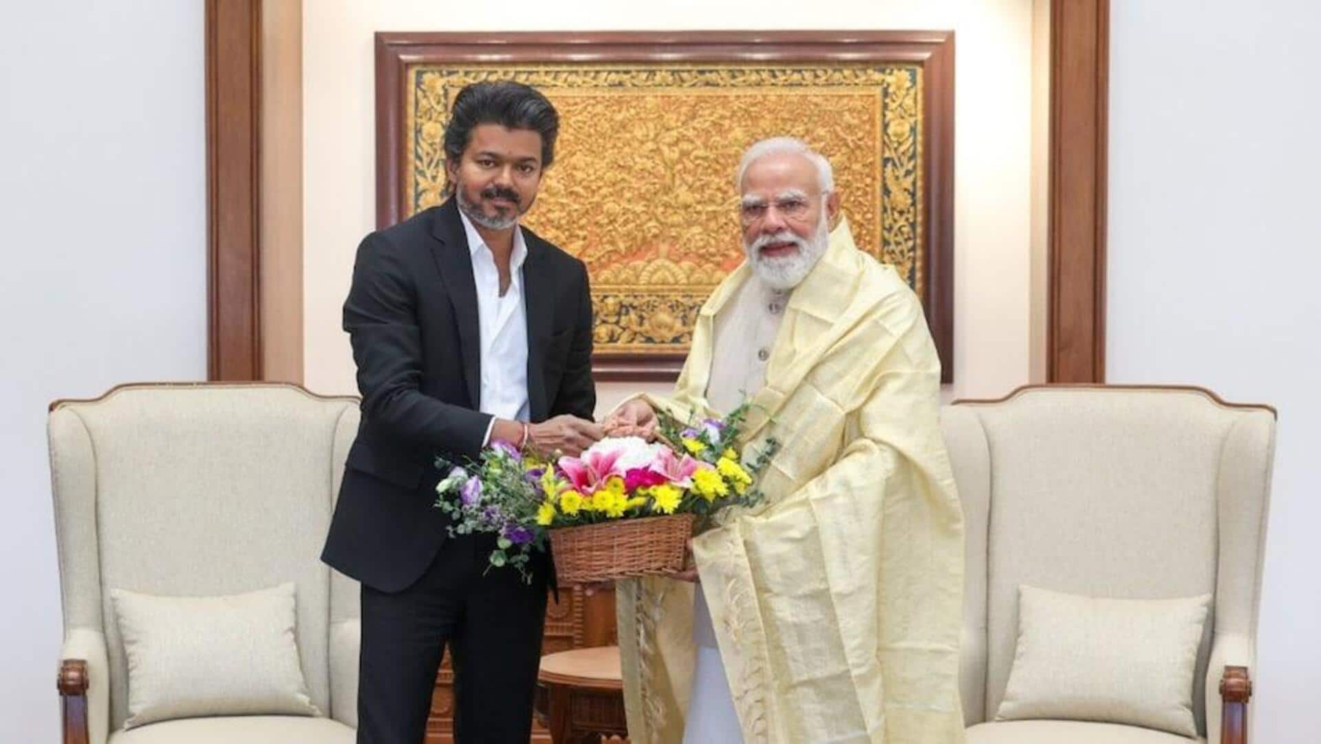 तमिलनाडु के मुख्यमंत्री विजय ने प्रधानमंत्री मोदी से की मुलाकात, जानिए किन मुद्दों पर हुई चर्चा