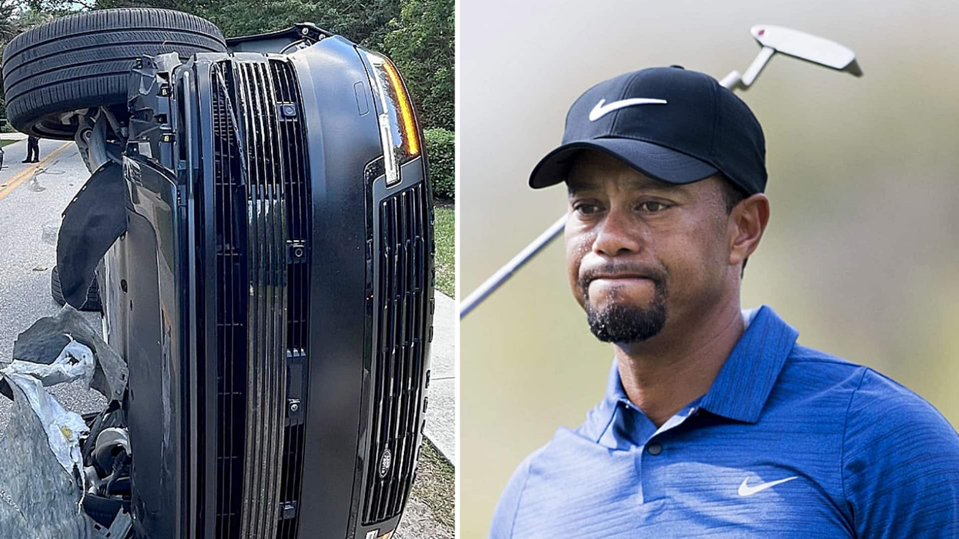 दुनिया के पूर्व सर्वश्रेष्ठ गोल्फ खिलाड़ी टाइगर वुड्स कार हादसे के बाद गिरफ्तार