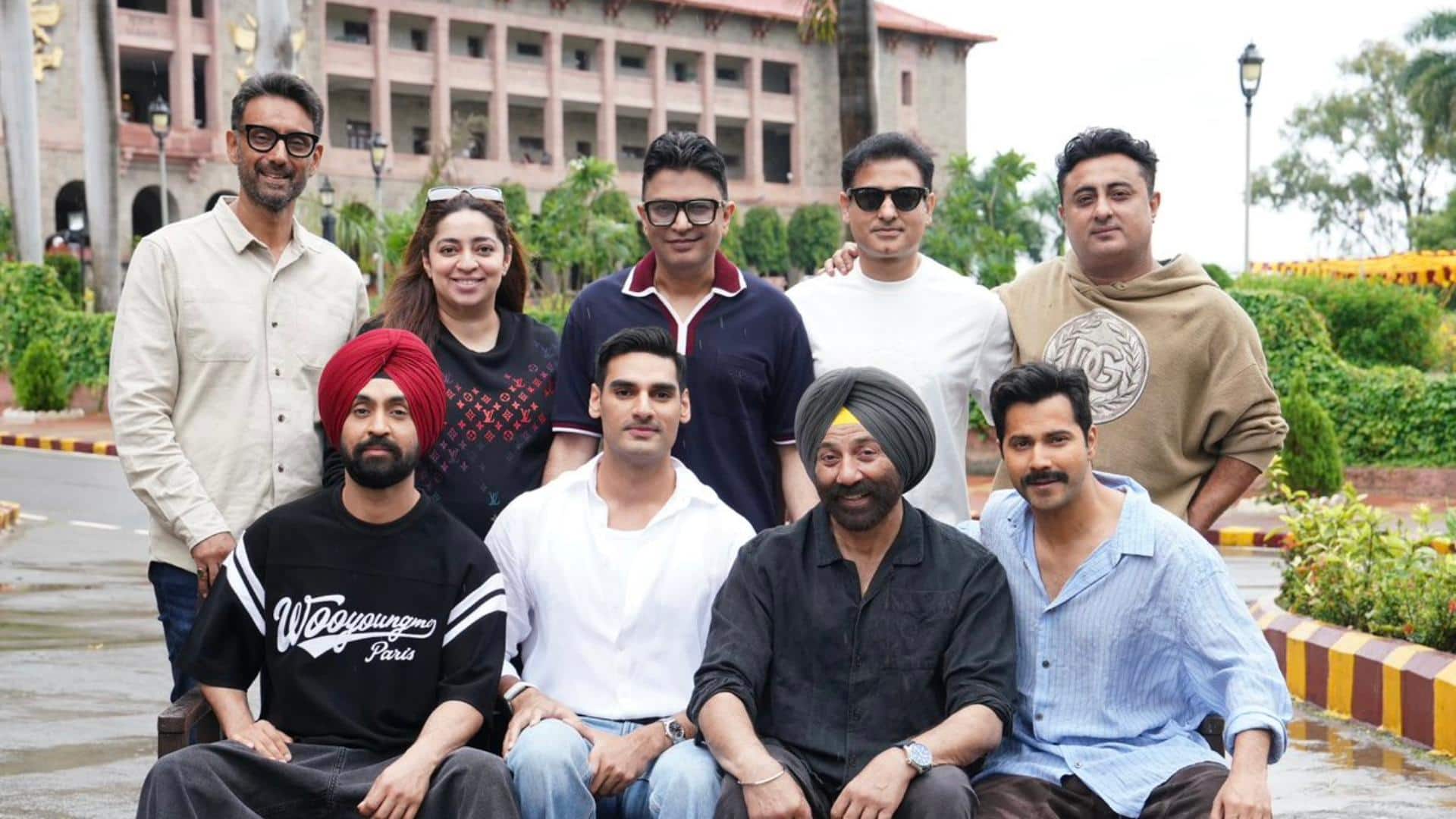 'बॉर्डर 2' के सेट से सामने आई नई तस्वीर, वरुण धवन का नया लुक वायरल