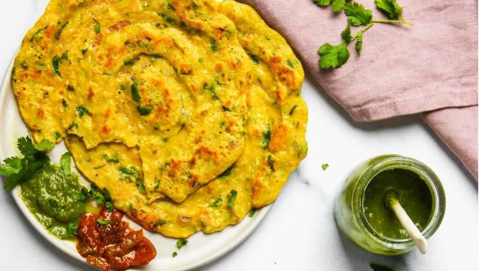 गर्मियों के दौरान नाश्ते के लिए बनाएं बेसन प्याज का परांठा, स्वादिष्ट होने के साथ है पौष्टिक