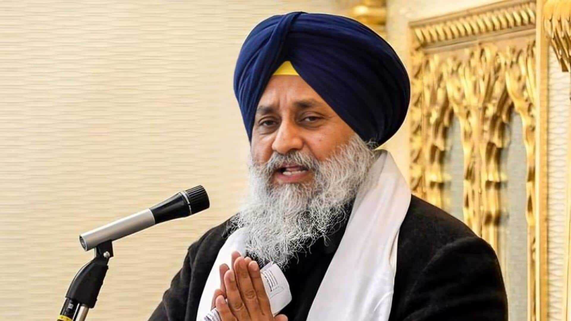 महाराष्ट्र: नांदेड़ में पंजाब के पूर्व उपमुख्यमंत्री सुखबीर सिंह बादल पर कृपाण से हमला, निहंग गिरफ्तार