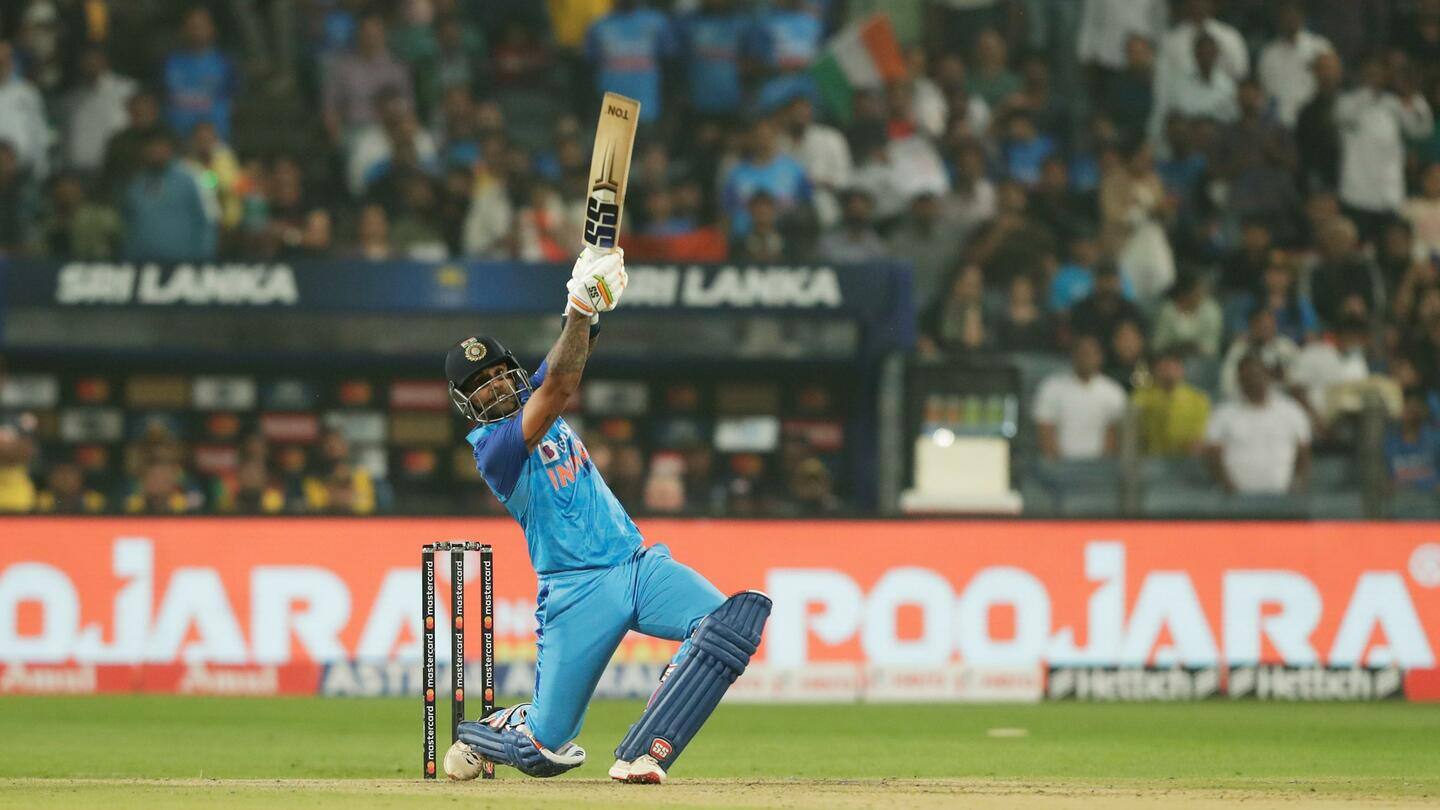 भारत बनाम श्रीलंका, दूसरा टी-20: सूर्यकुमार यादव ने लगाया अपना 13वां अर्धशतक