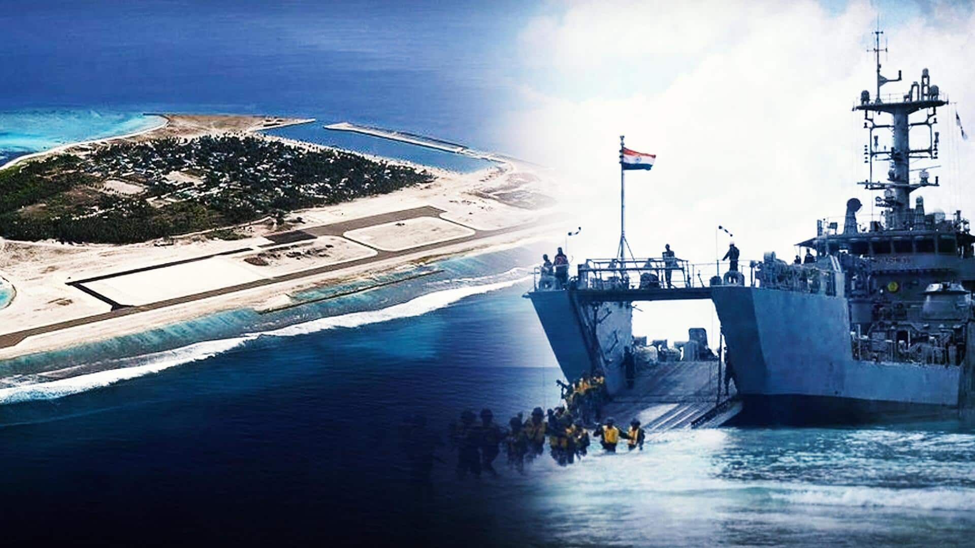 लक्षद्वीप में नौसैनिक अड्डा बनाएगा भारत, अगले हफ्ते हो सकता है उद्घाटन