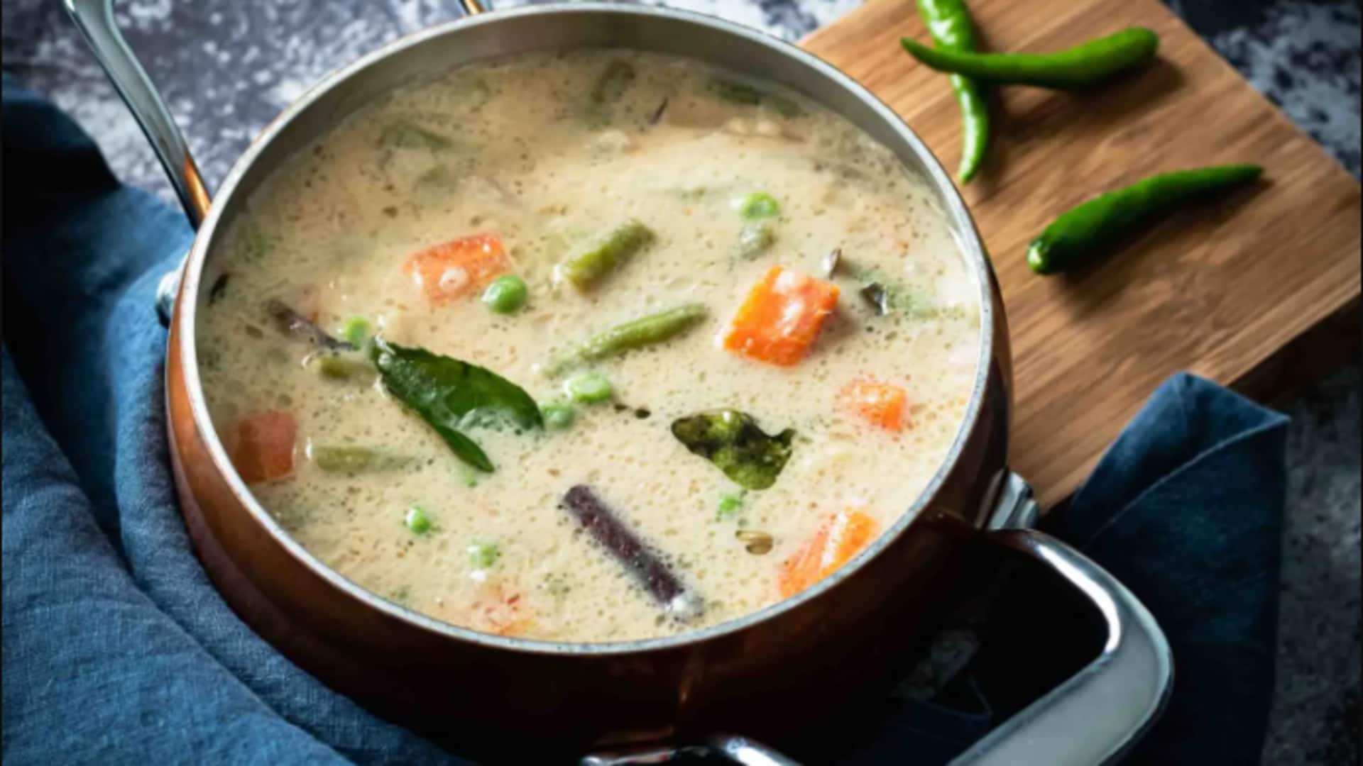 दक्षिण भारतीय स्टाइल में बनाएं सब्जियों का स्टू, स्वाद में होता है बेहतरीन