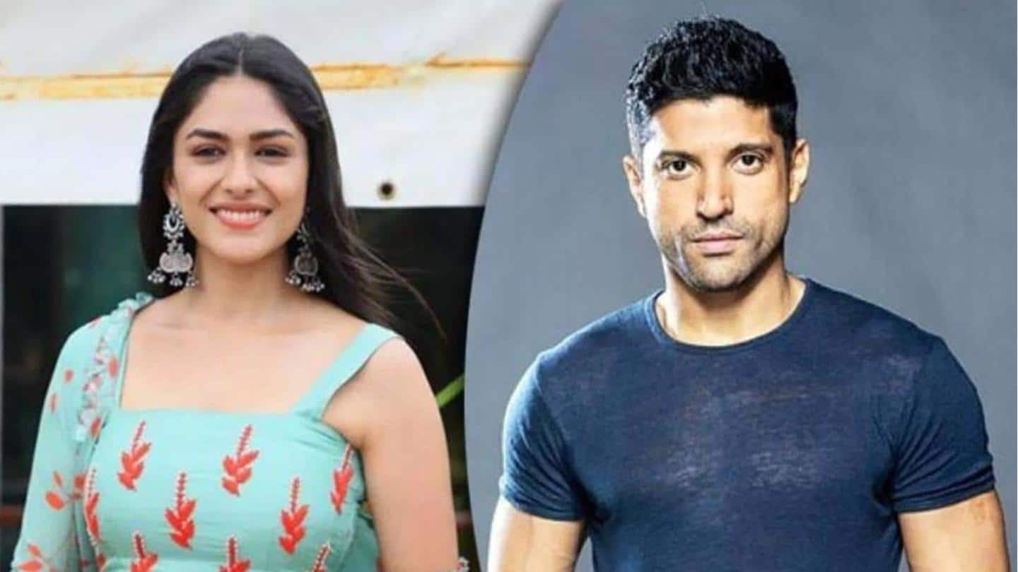 फिल्म में फरहान के साथ नजर आएंगी मृणाल ठाकुर फिल्म में फरहान के साथ नजर आएंगी मृणाल ठाकुर
