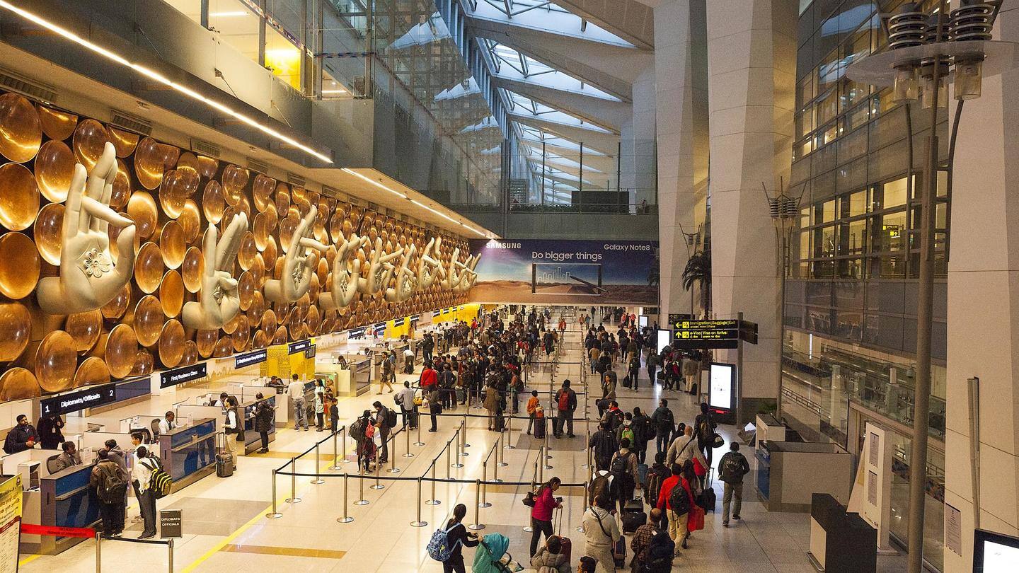 दिल्ली हवाई अड्डे में बम धमाके की धमकी, कड़ी की गई सुरक्षा व्यवस्था