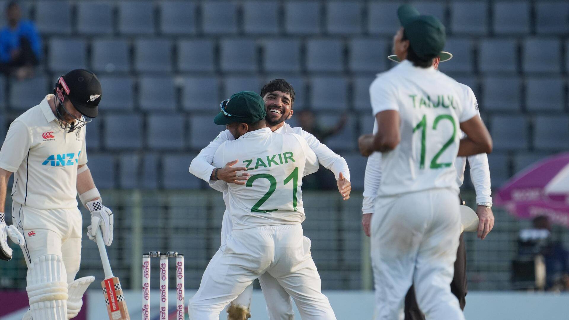 बांग्लादेश बनाम न्यूजीलैंड: मोमिनुल हक ने की टेस्ट करियर की सर्वश्रेष्ठ गेंदबाजी, जानिए उनके आंकड़े