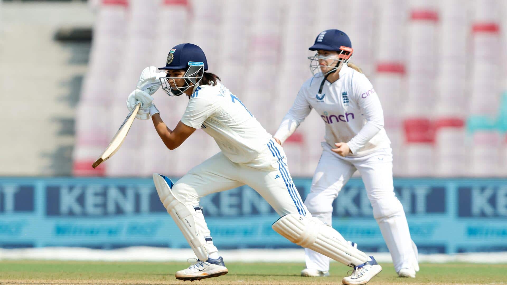 भारत बनाम इंग्लैंड: यास्तिका भाटिया ने खेली अपने टेस्ट करियर की सर्वश्रेष्ठ पारी 