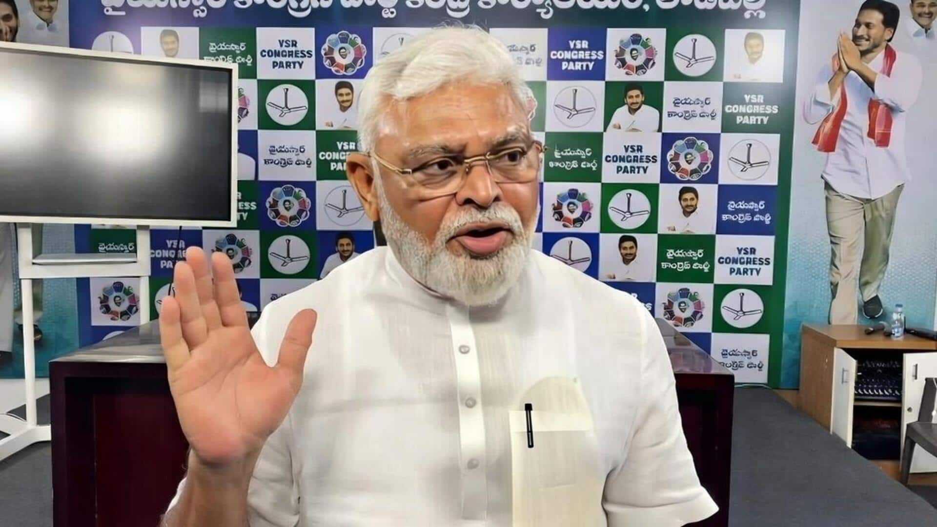 आंध्र प्रदेश: मुख्यमंत्री चंद्रबाबू नायडू को गाली देने वाले पूर्व मंत्री रामबाबू को जेल भेजा गया