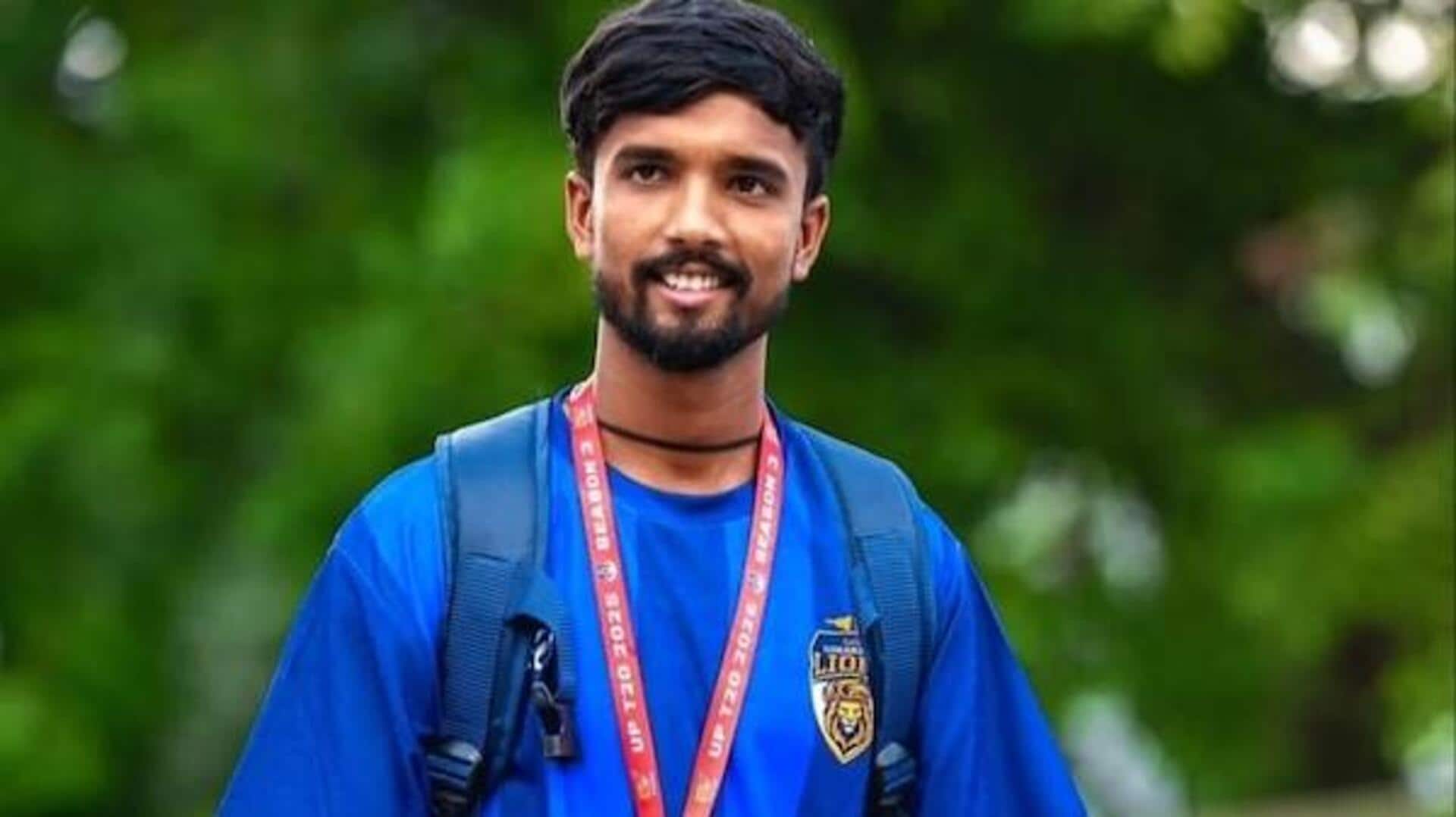 #NewsBytesExclusive: मजदूरी करने वाले विशाल खेलेंगे IPL, कोच बोले- नीलामी में बिकने के बाद खूब रोए 