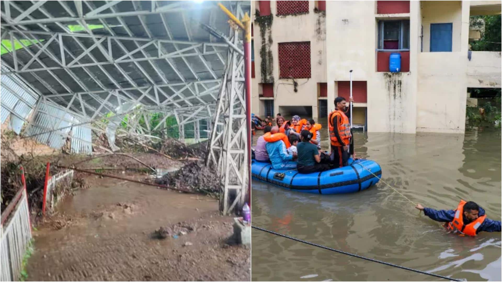 पहाड़ों पर तबाही मचा रही भारी बारिश, जानलेवा हो रहा भूस्खलन पहाड़ों पर तबाही मचा रही भारी बारिश, जानलेवा हो रहा भूस्खलन
