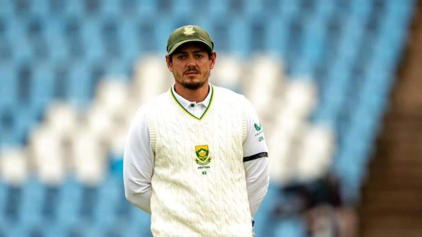 दक्षिण अफ्रीका के क्विंटन डिकॉक ने टेस्ट क्रिकेट से लिया संन्यास, वनडे और टी-20 अंतरराष्ट्रीय खेलेंगे
