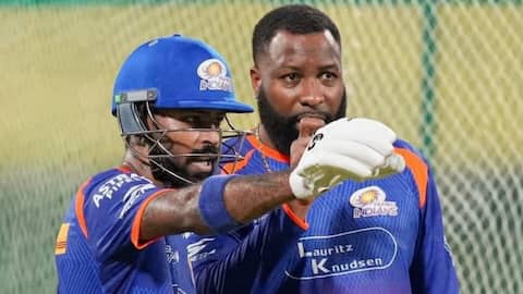 IPL 2026: किरोन पाेलार्ड पर लगा मैच फीस का 15 प्रतिशत जुर्माना, जानिए कारण