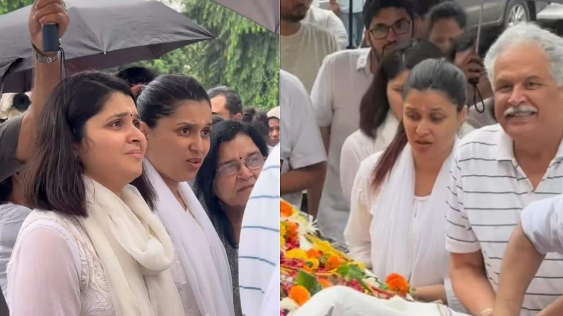 मन्नारा चोपड़ा पिता की अंतिम यात्रा में फूट-फूटकर रोईं, बहन मिताली का भी हाल-बेहाल मन्नारा चोपड़ा पिता की अंतिम यात्रा में फूट-फूटकर रोईं, बहन मिताली का भी हाल-बेहाल