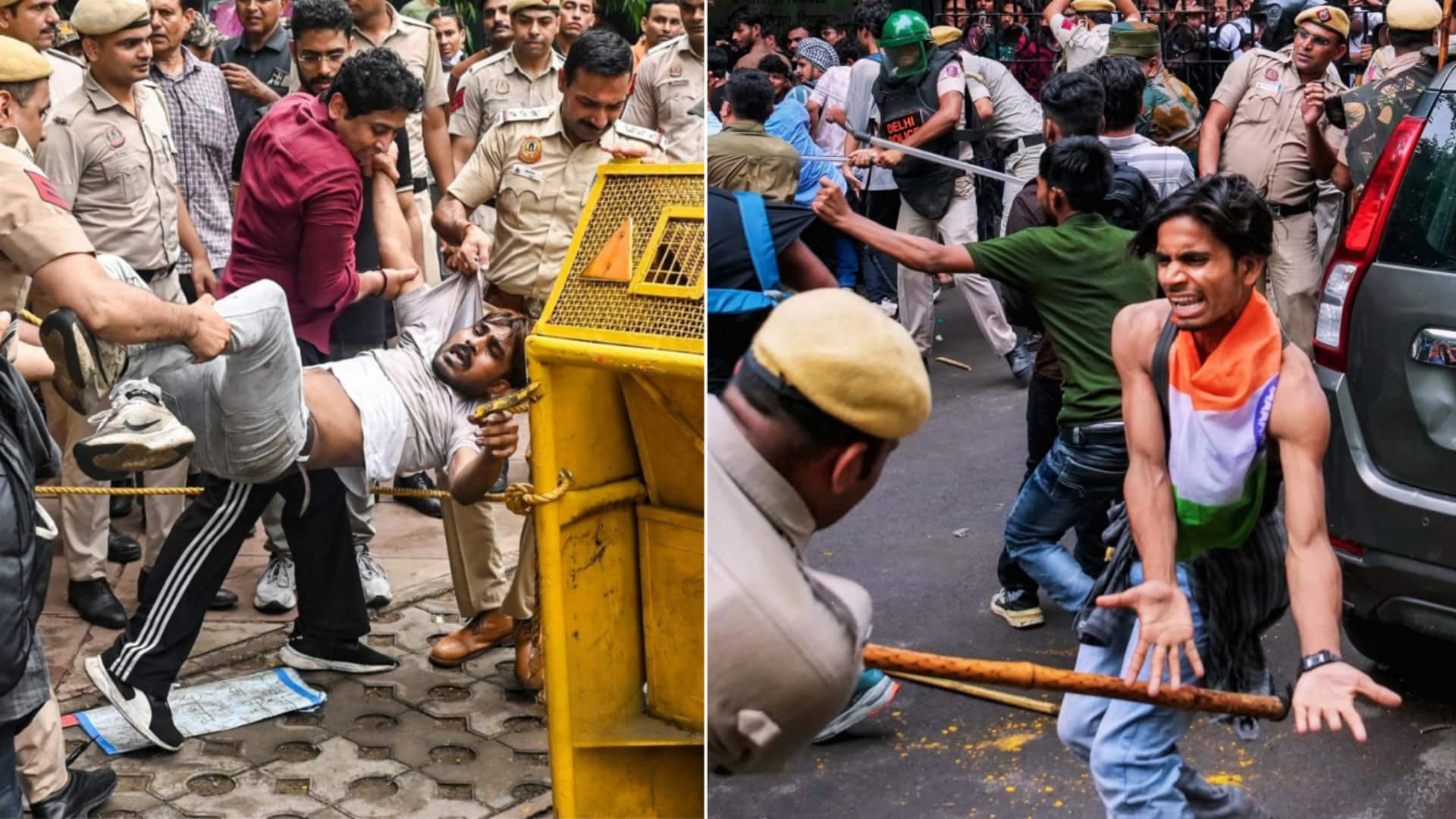 छात्रों पर हुए लाठीचार्ज पर दिल्ली हाई कोर्ट बोला- इस मामले में अदालत को न घसीटें