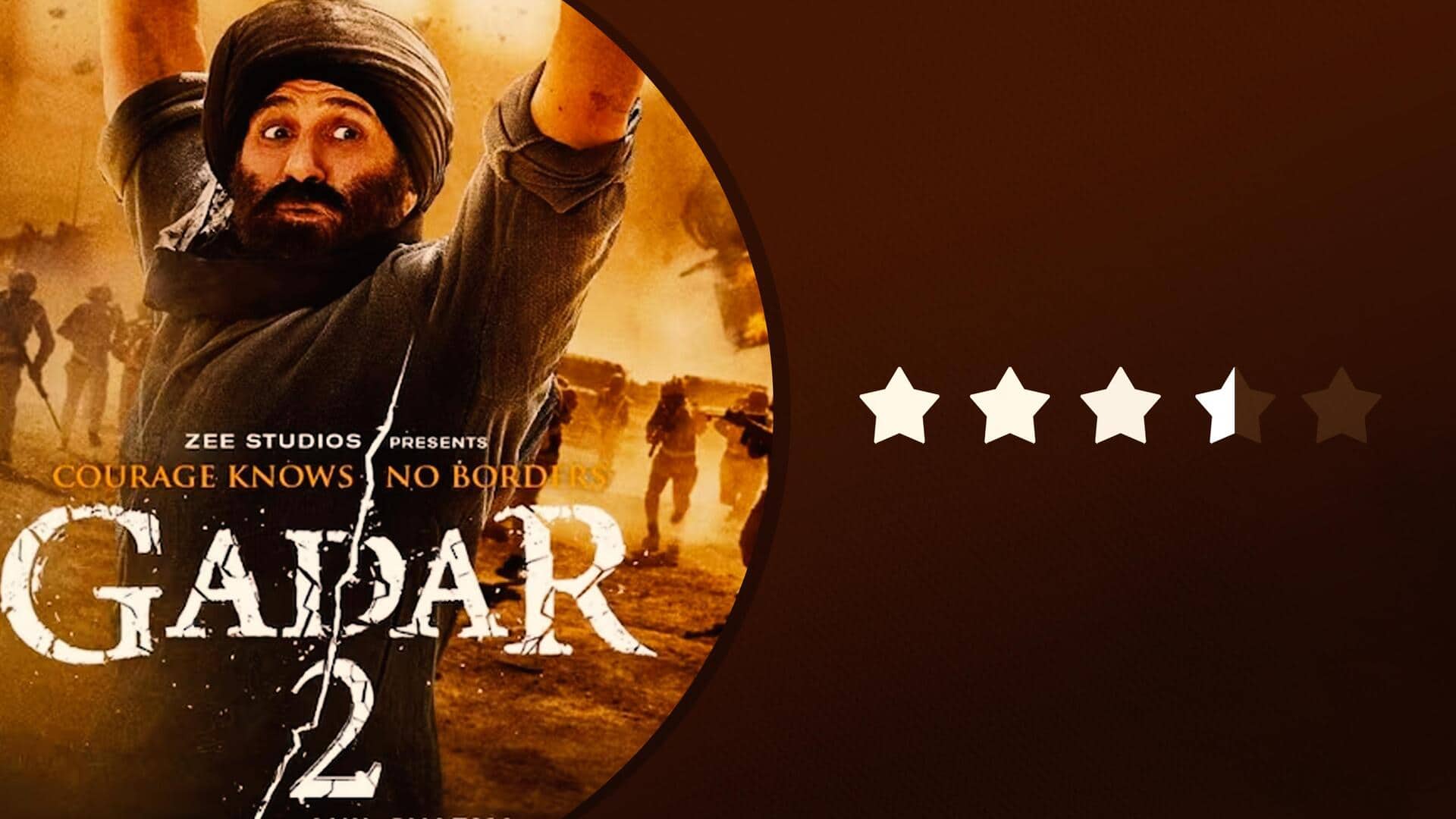'गदर 2' रिव्यू: जीते में दिखी तारा सिंह की बहादुरी, एक्शन और मनोरंजन से भरपूर फिल्म 