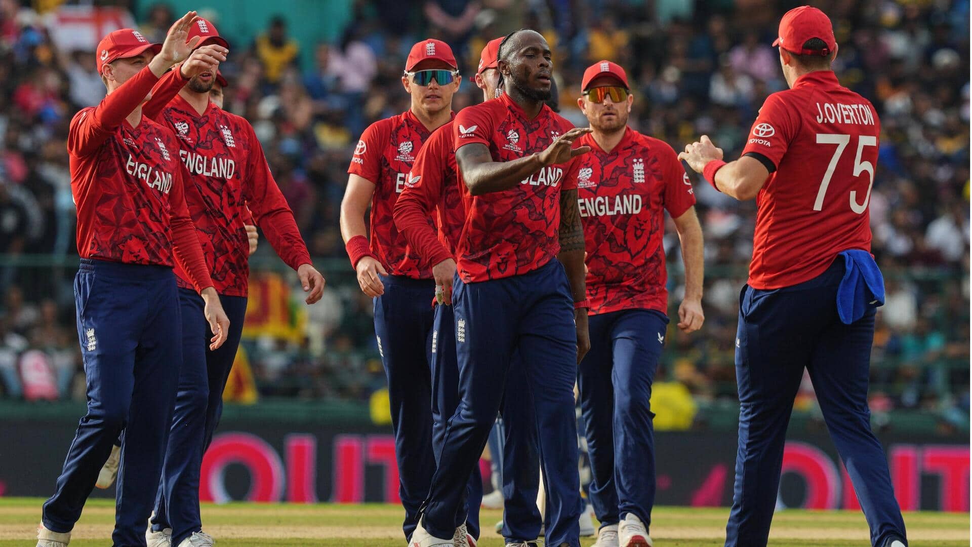 टी-20 विश्व कप में इंग्लैंड के खिलाफ लगातार 5वां मुकाबला हारी श्रीलंका, ये बने रिकॉर्ड्स 