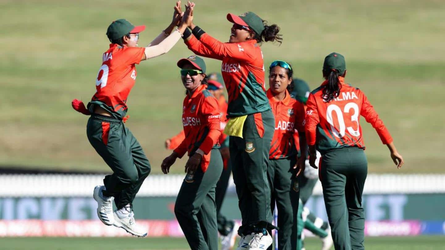 महिला विश्व कप: टूर्नामेंट इतिहास में बांग्लादेश को मिली पहली जीत, पाकिस्तान को दी मात